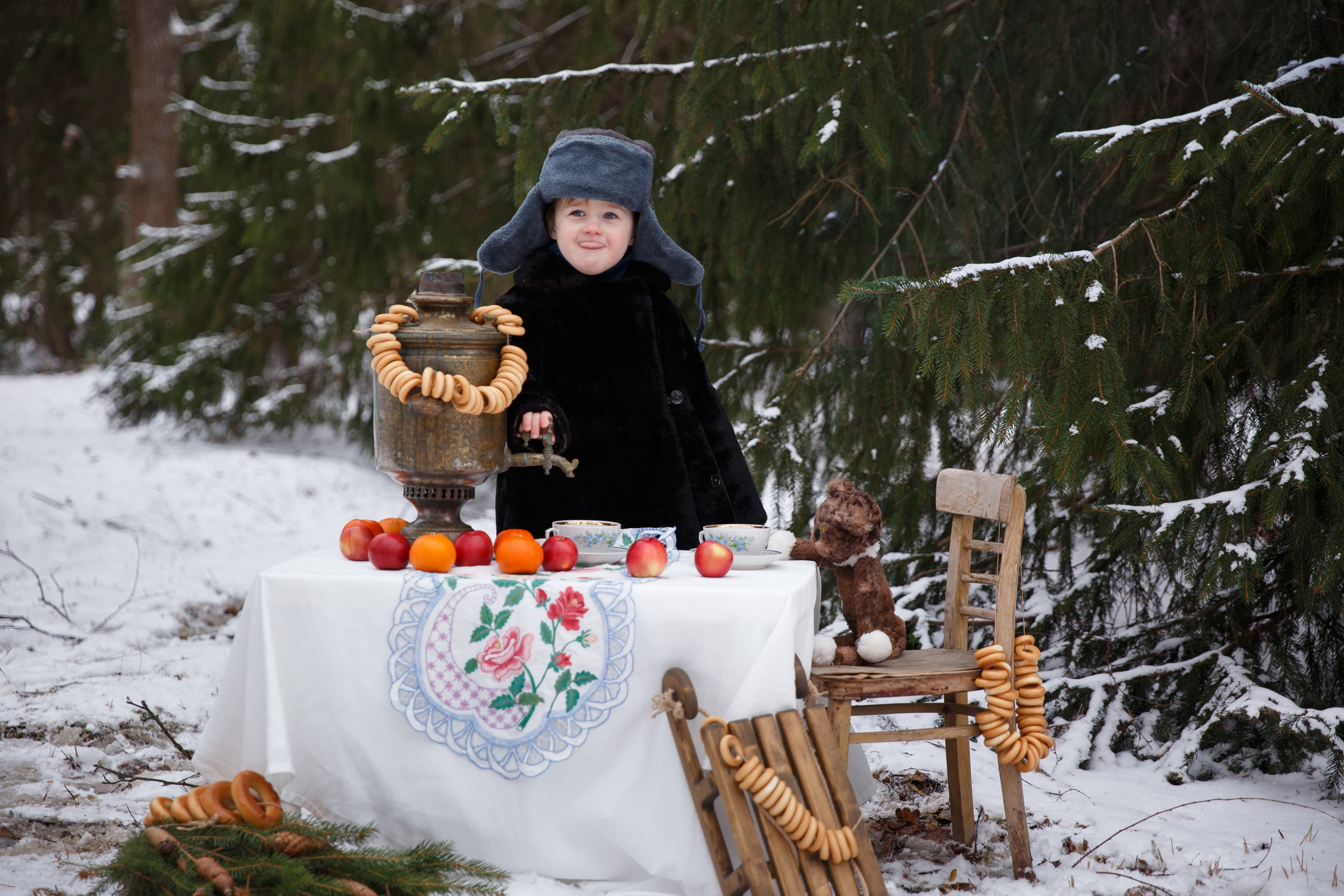 Зима. Егор. Детский и Семейный фотограф в Санкт-Петербурге