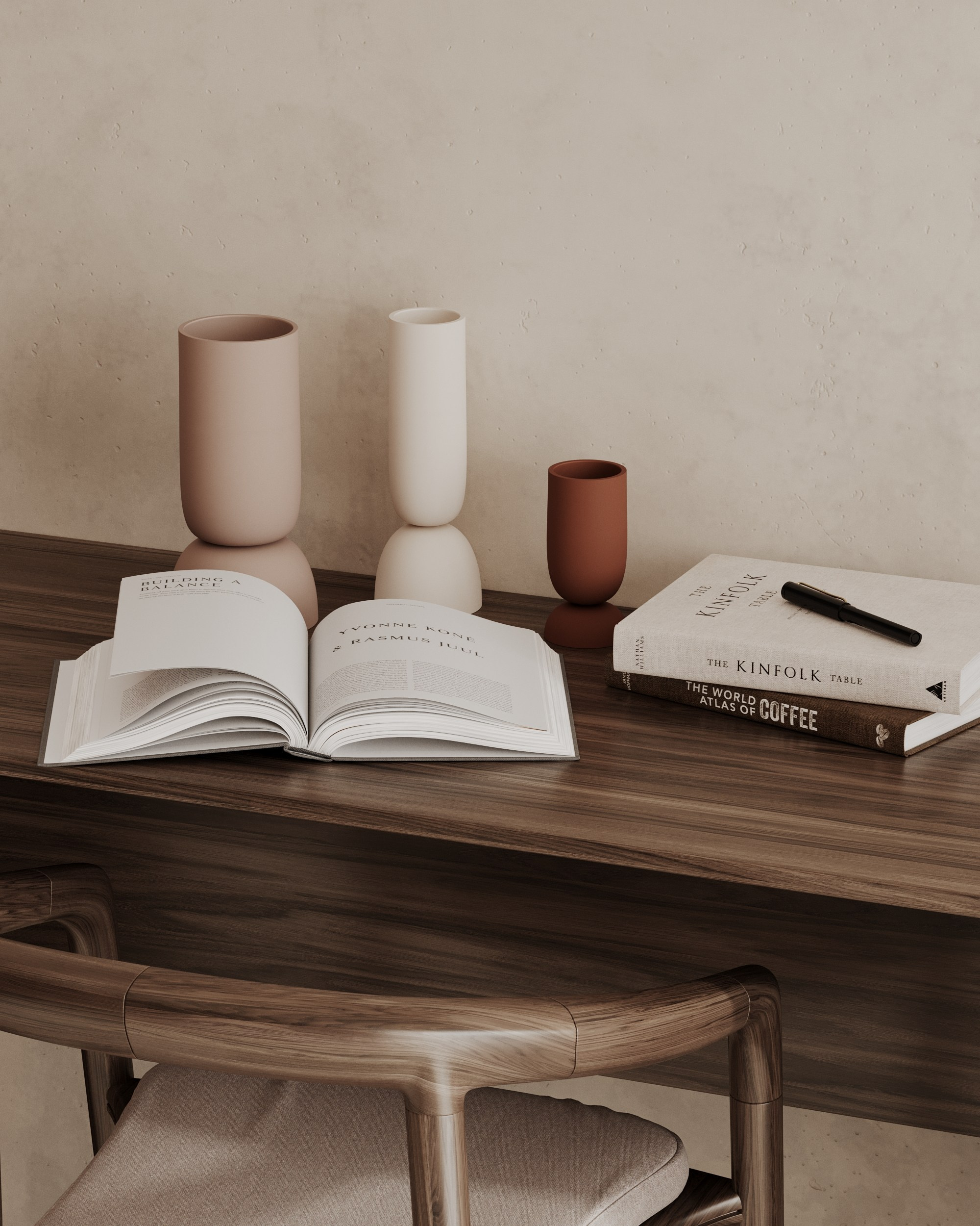 Azabu Residence. 3D Визуализация интерьеров и архитектуры — Никита Афиногенов