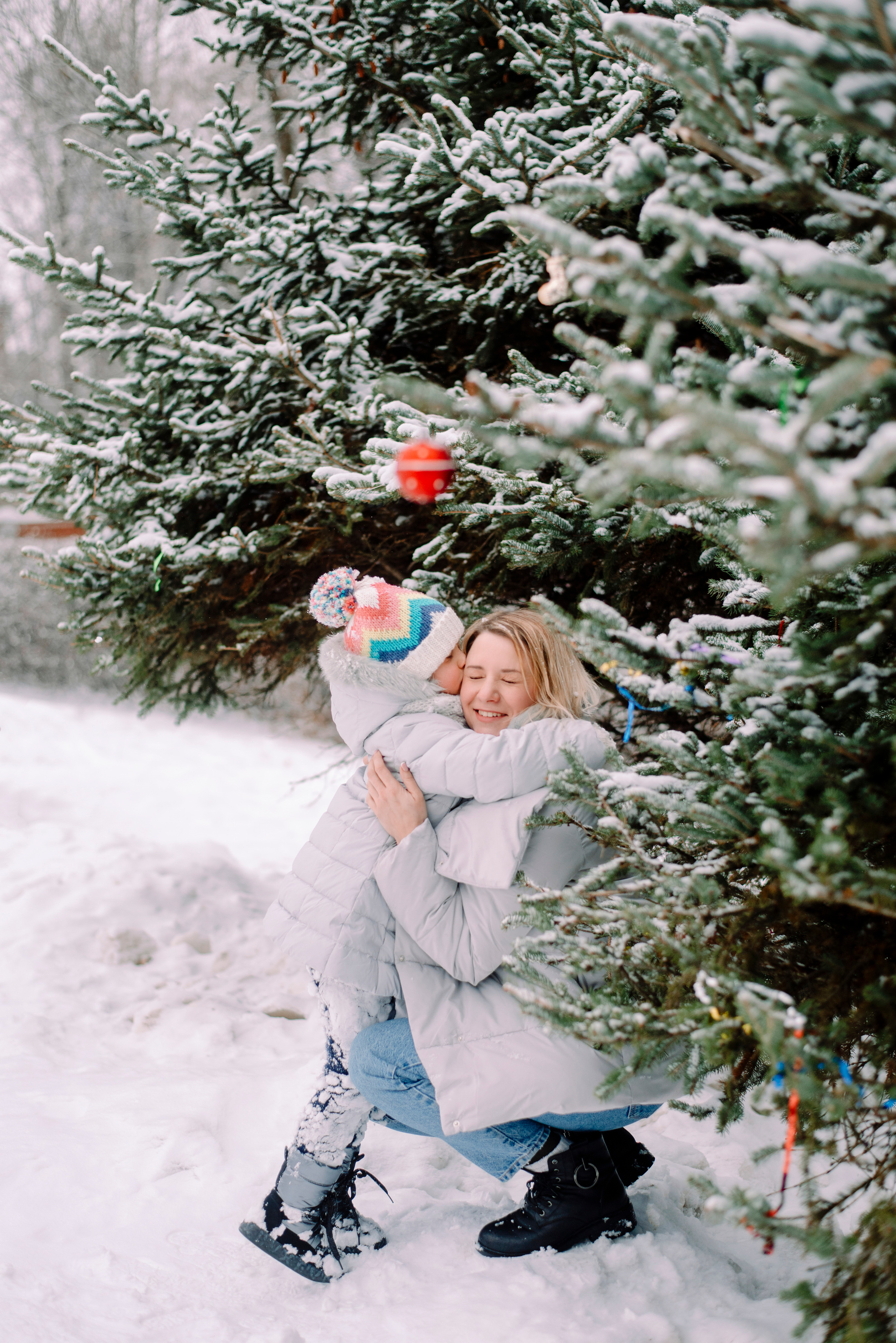 Зимняя прогулка в парке. Семейный и свадебный фотограф в Рязани Лиза Голованова