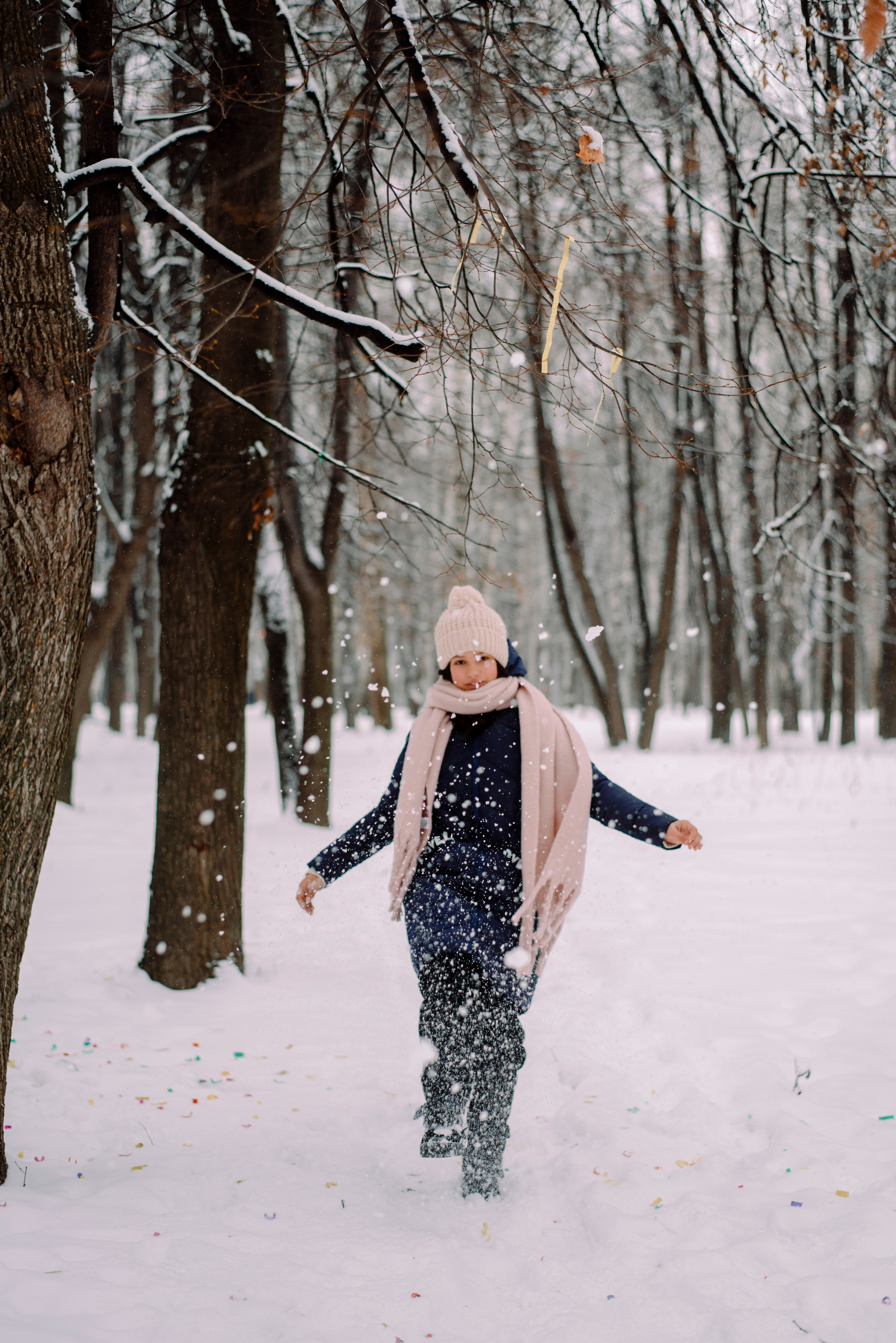 Зимняя прогулка в парке. Семейный и свадебный фотограф в Рязани Лиза Голованова
