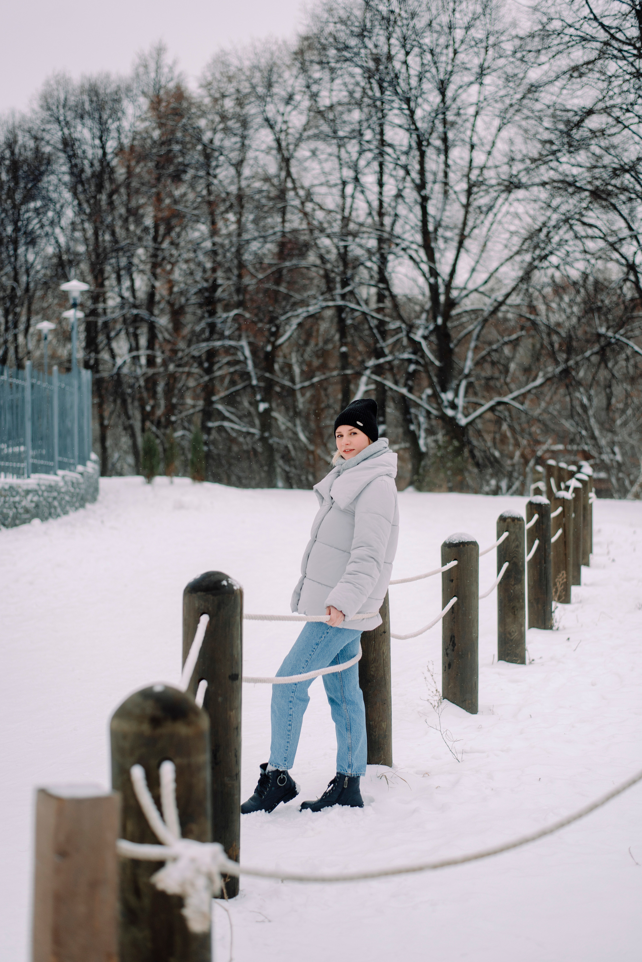 Зимняя прогулка в парке. Семейный и свадебный фотограф в Рязани Лиза Голованова