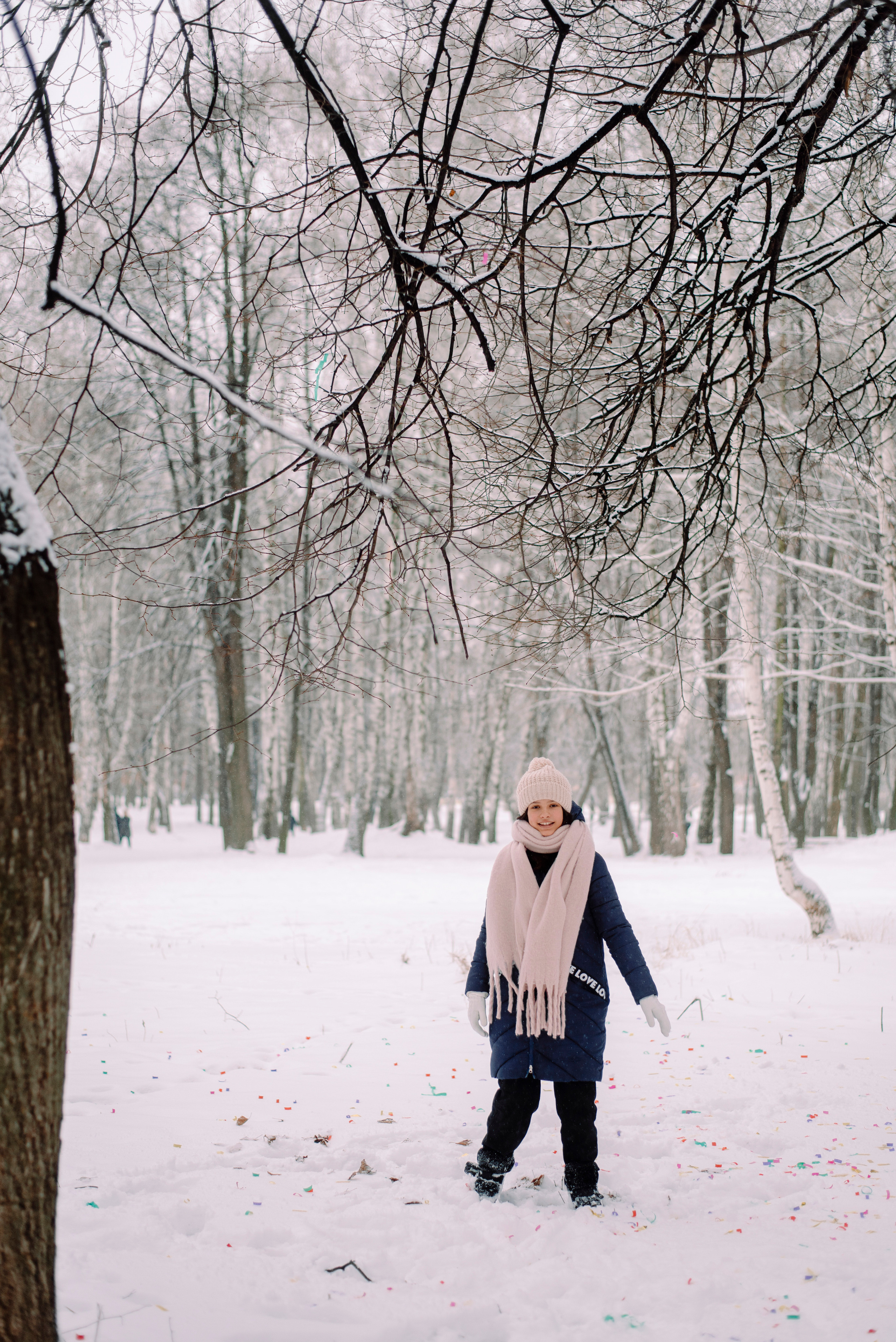 Зимняя прогулка в парке. Семейный и свадебный фотограф в Рязани Лиза Голованова