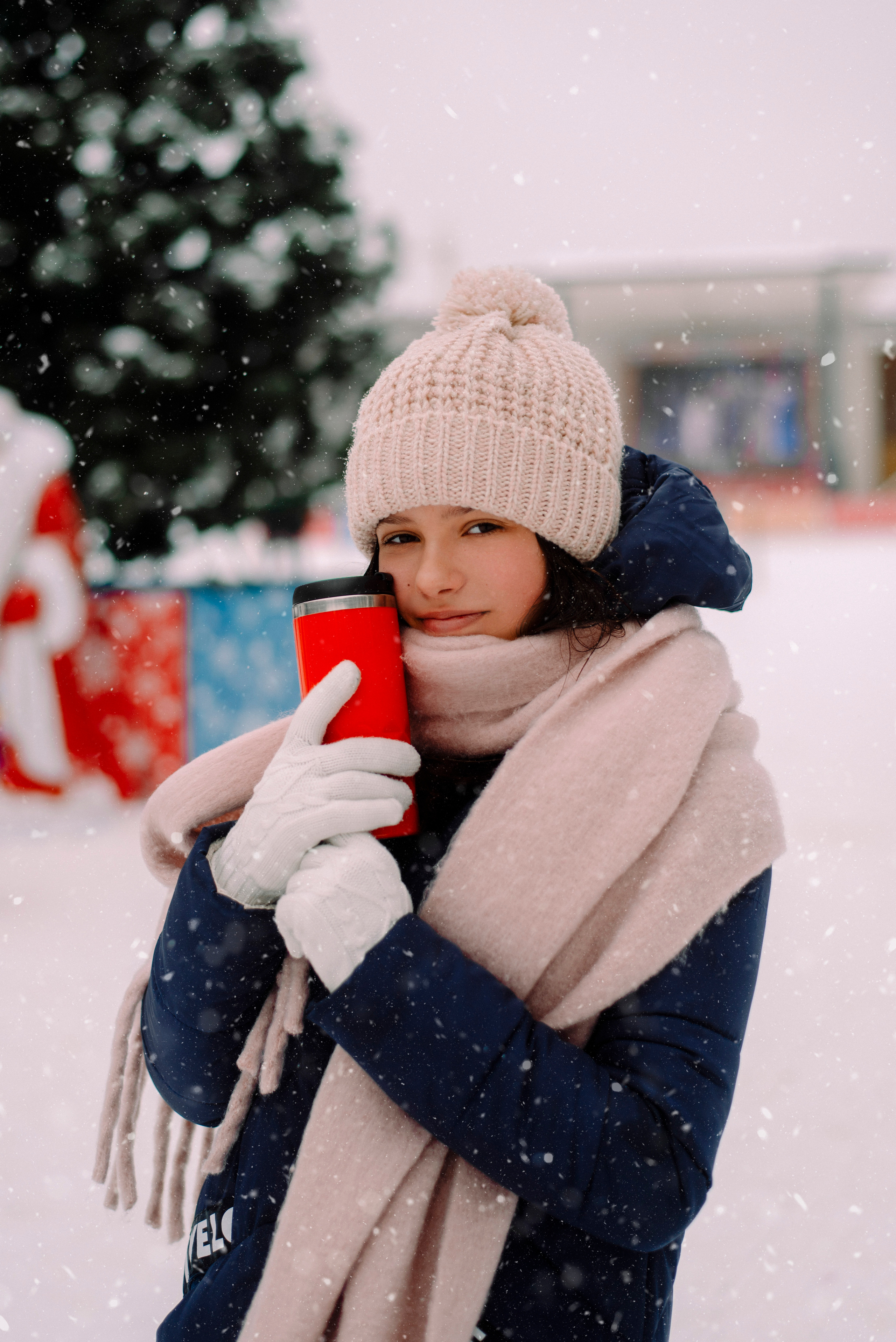 Зимняя прогулка в парке. Семейный и свадебный фотограф в Рязани Лиза Голованова
