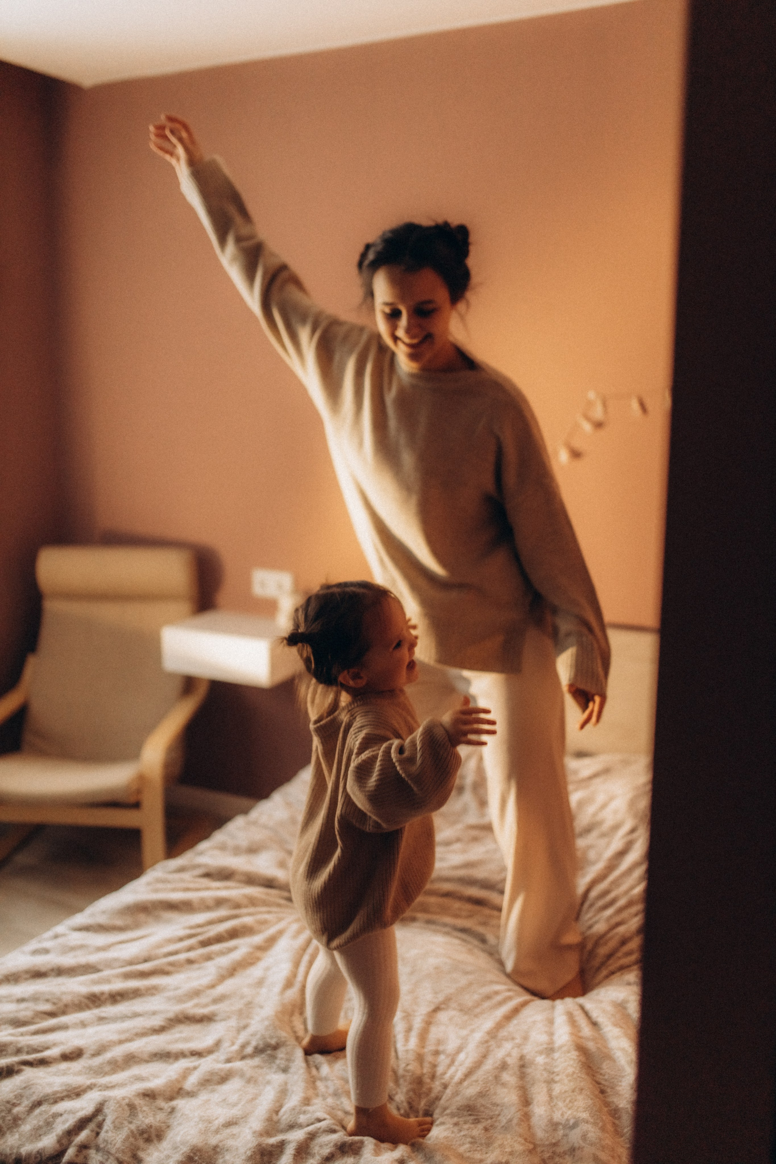 Юля и Мия. Семейный и домашний фотограф Советский Югорск Екатерина Цыганок