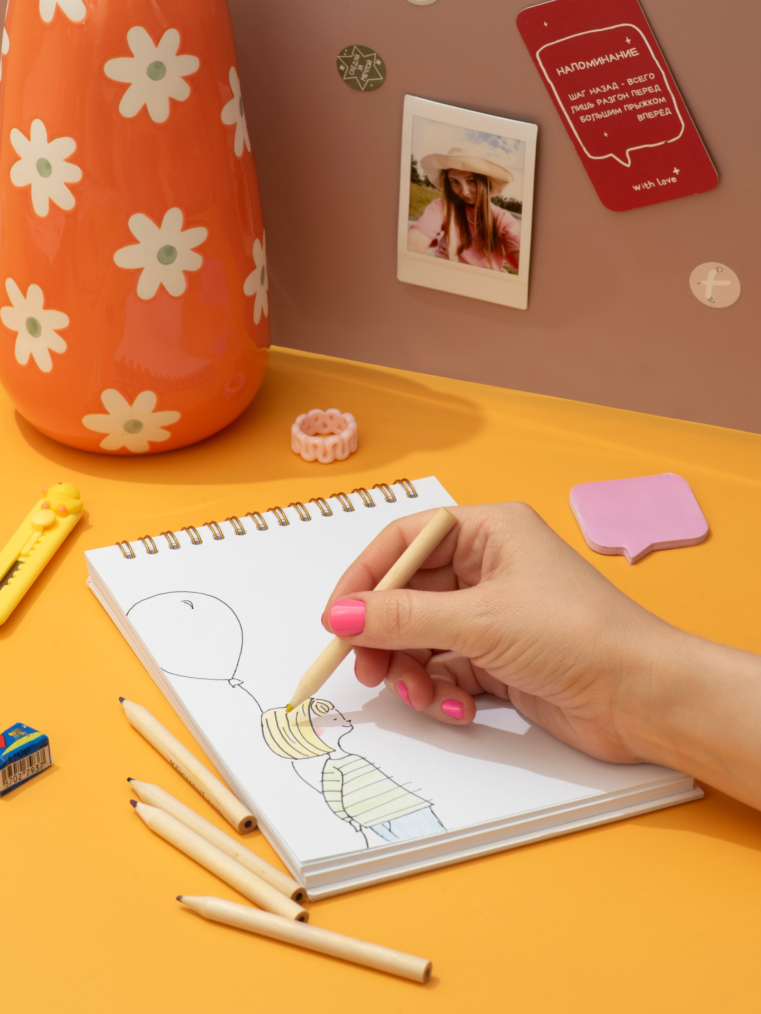 Съемка канцелярии. Александра Чекалина Предметный фотограф Барнаул