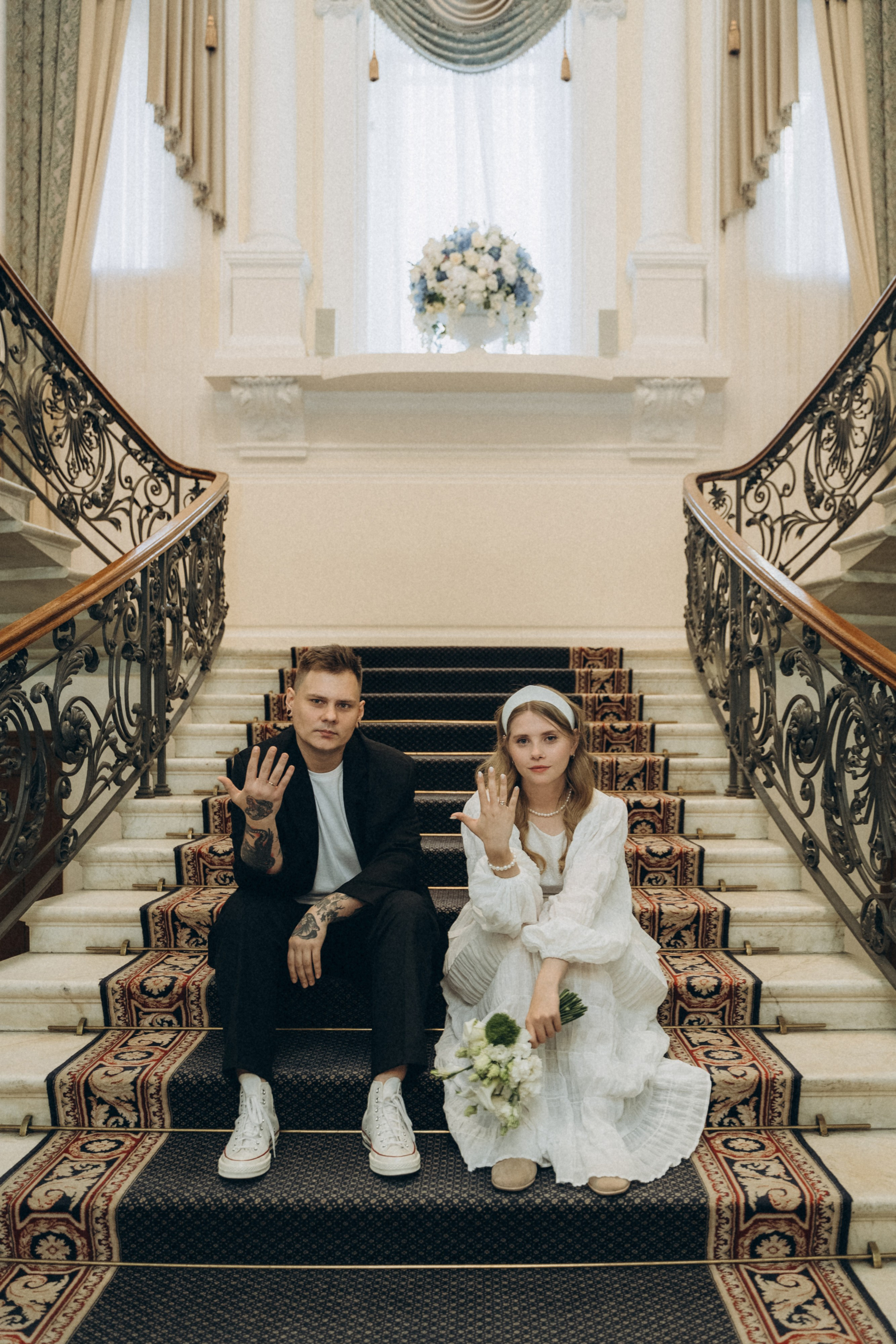 Любовь во 2-м Дворце Бракосочетания. Фотограф в Санкт-Петербурге — Лучина Екатерина
