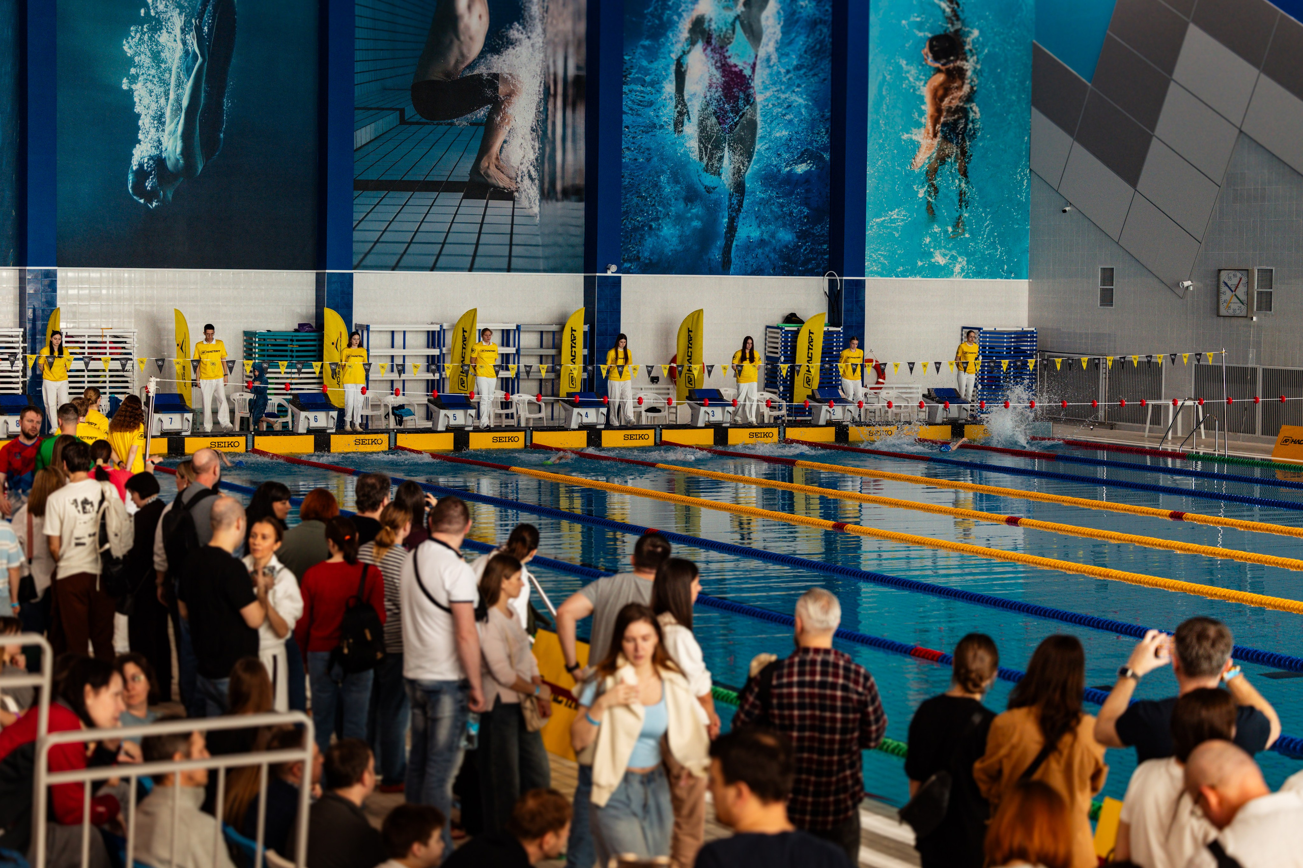 Второй тур Соревнований по плаванию «НАСТАРТ» СК «Акватория ЗИЛ». Репортажный фотограф в Москве Измалков Артем