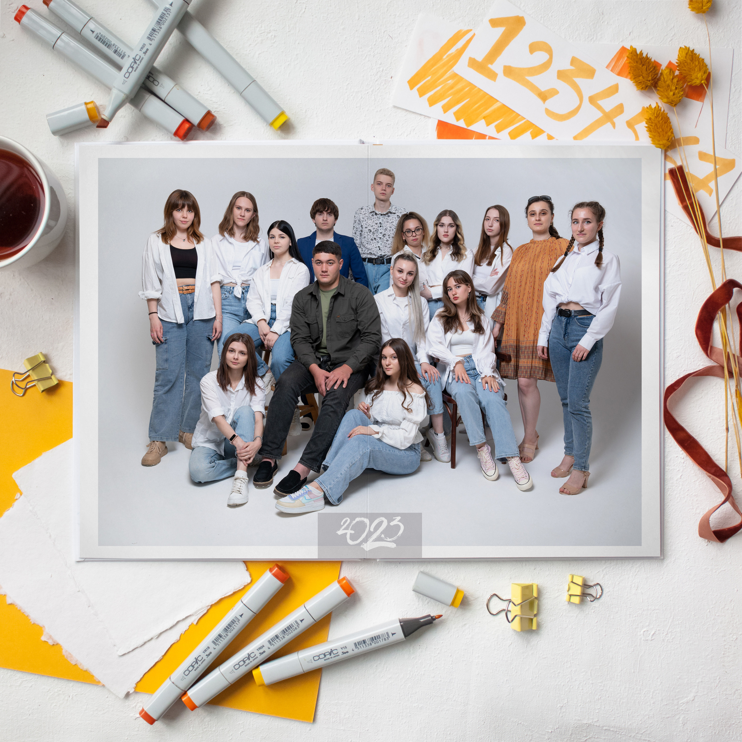 Выпускной альбом в в Кочубеевское