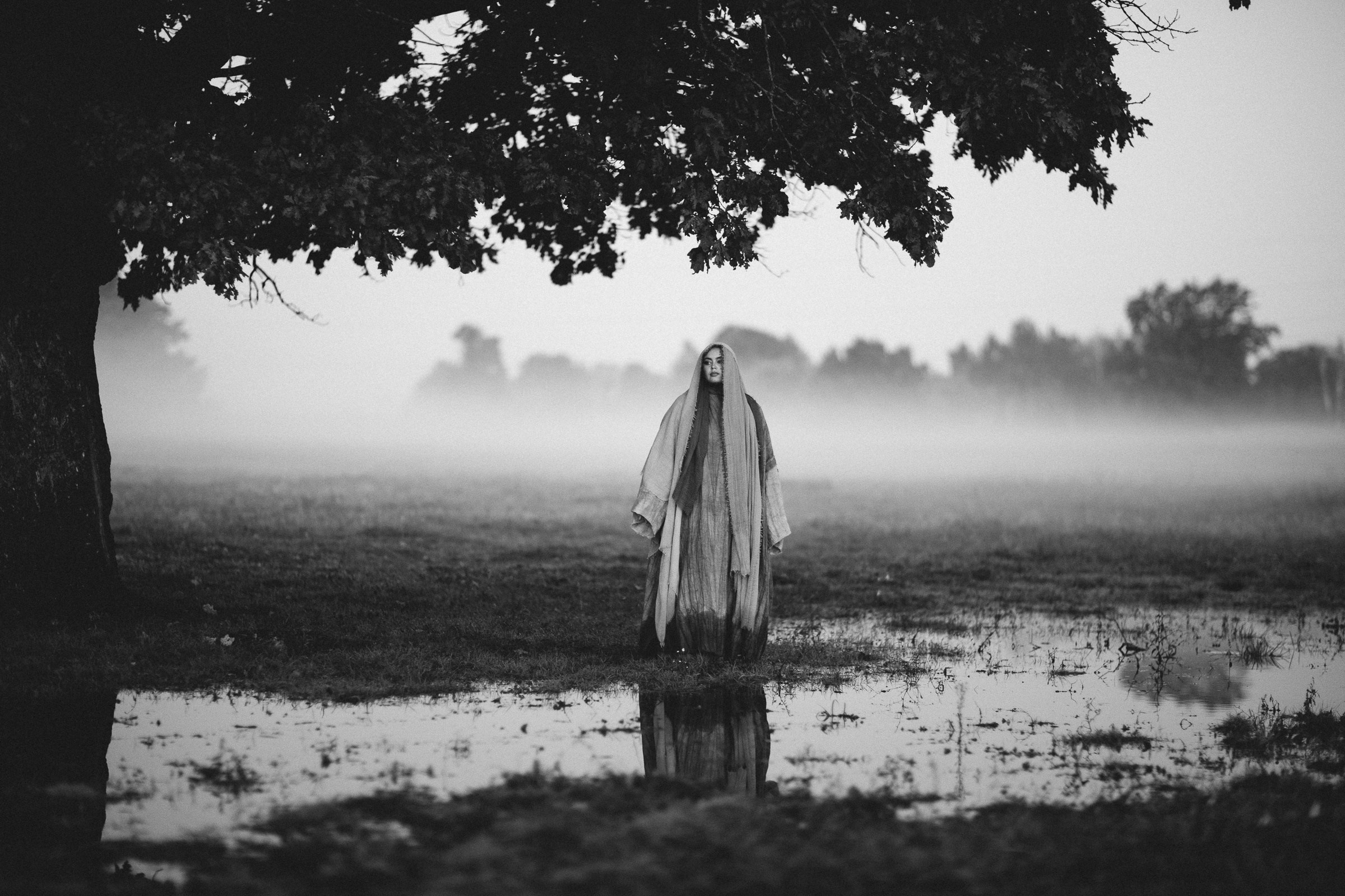 Алия в тумане. Фотограф Язнур Гильмуллин Казань