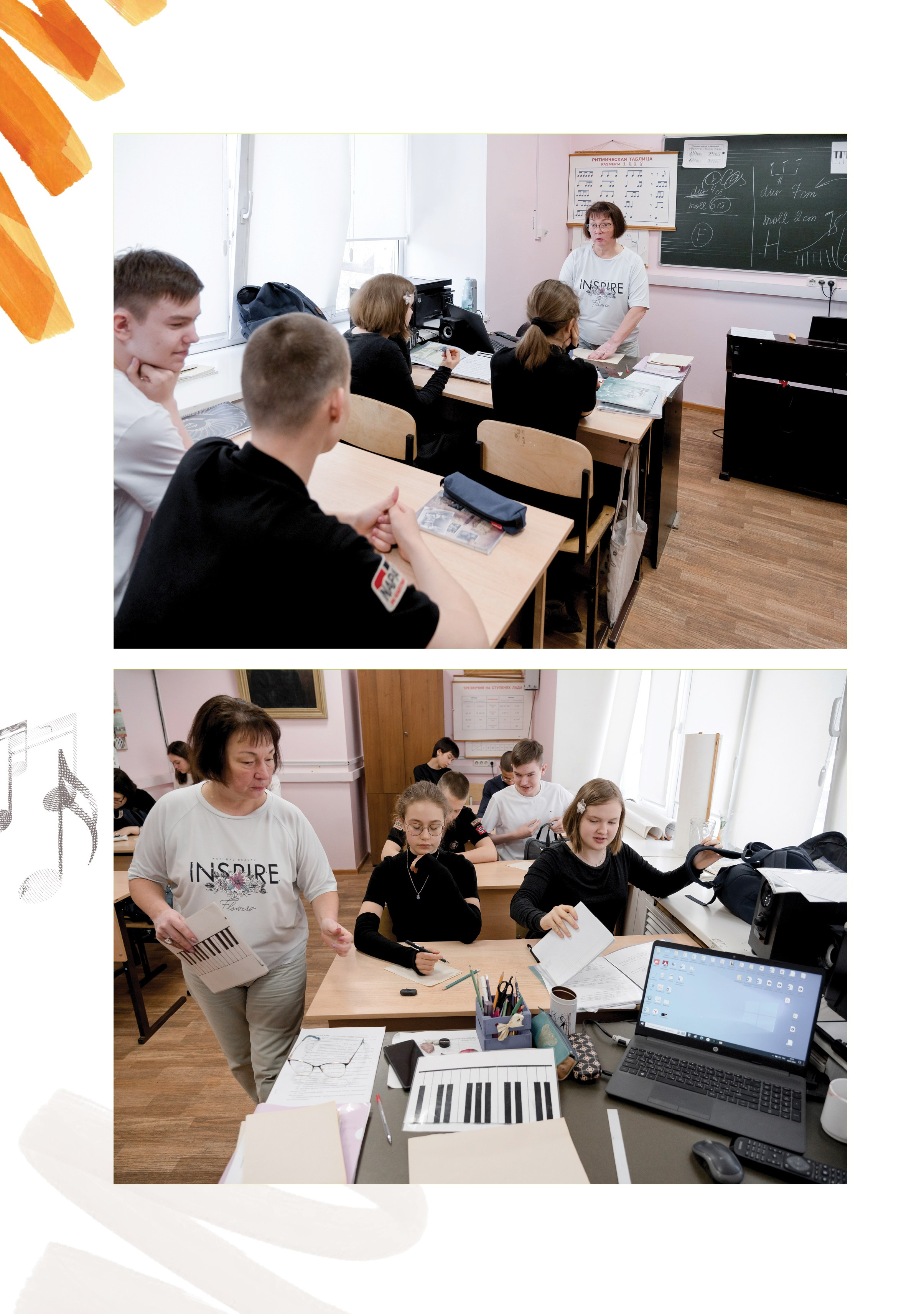 Александра, фортепиано (большой, индивидуальный альбом). Фабрика выпускных альбомов