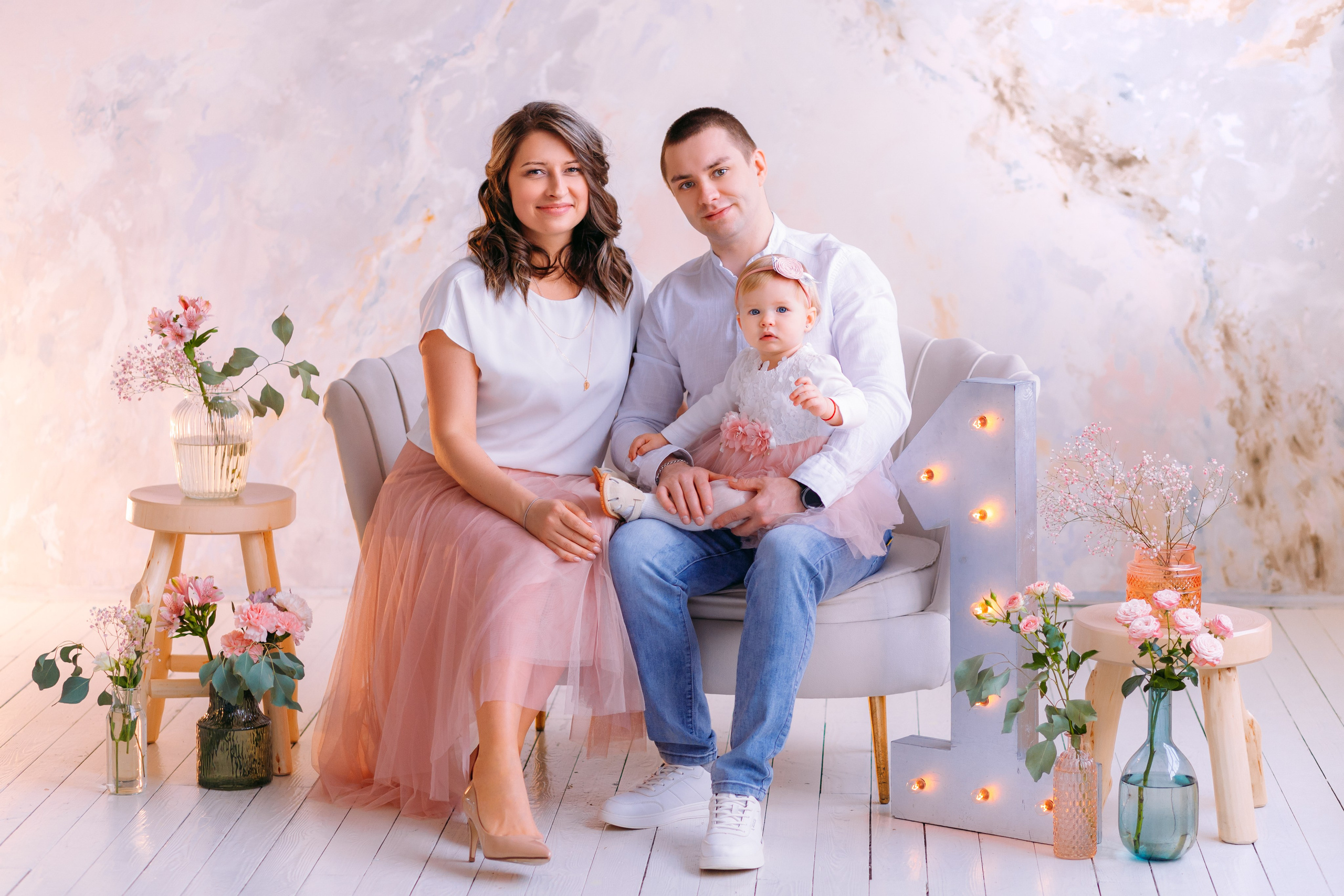 Тасе 1 год. Семейный и детский фотограф в Мурманске Карина Березина