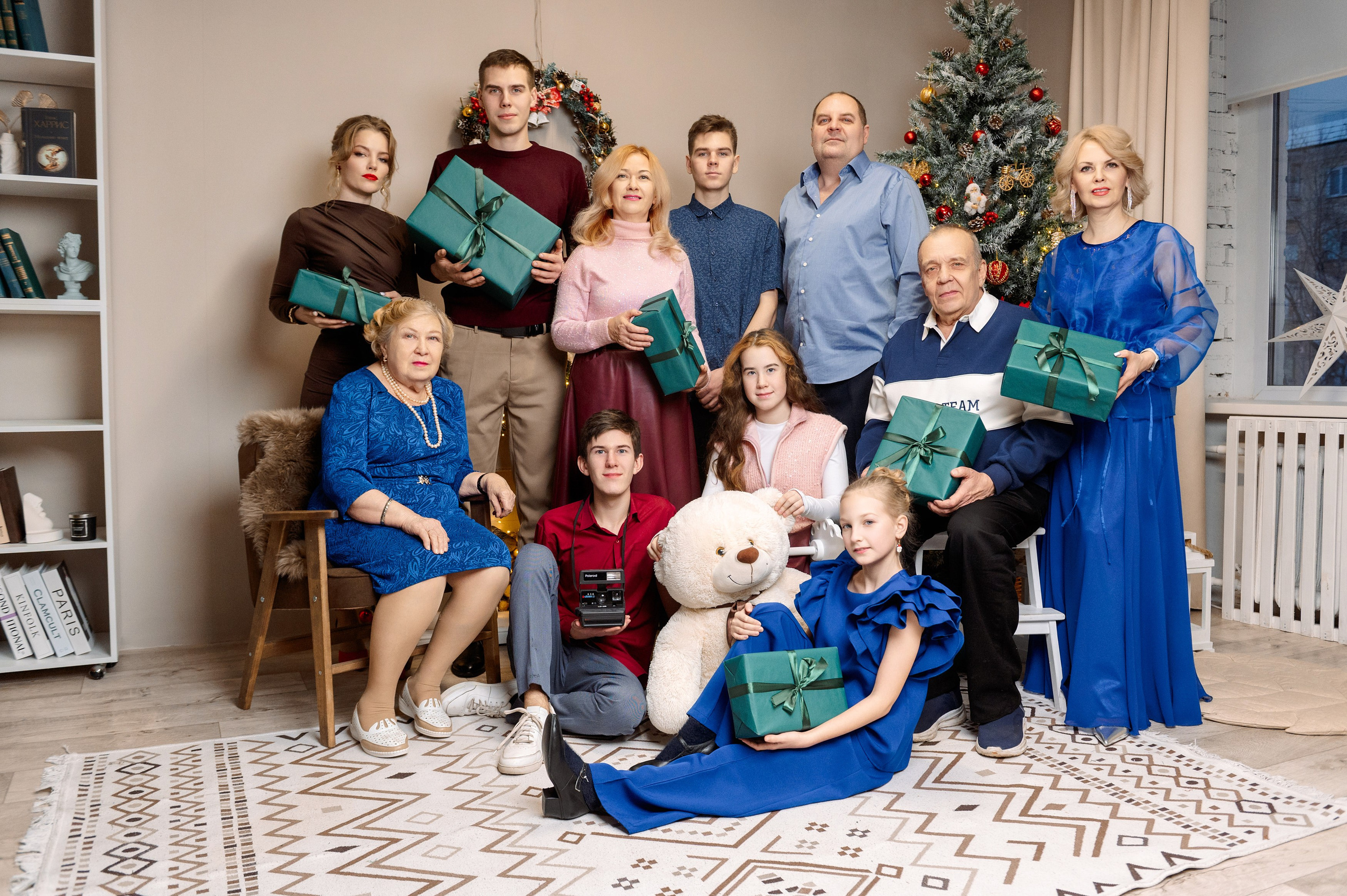 Семья Александриных и Аржанниковых 2025. Семейный, свадебный, школьный фотограф в Железногорске Целуев Андрей