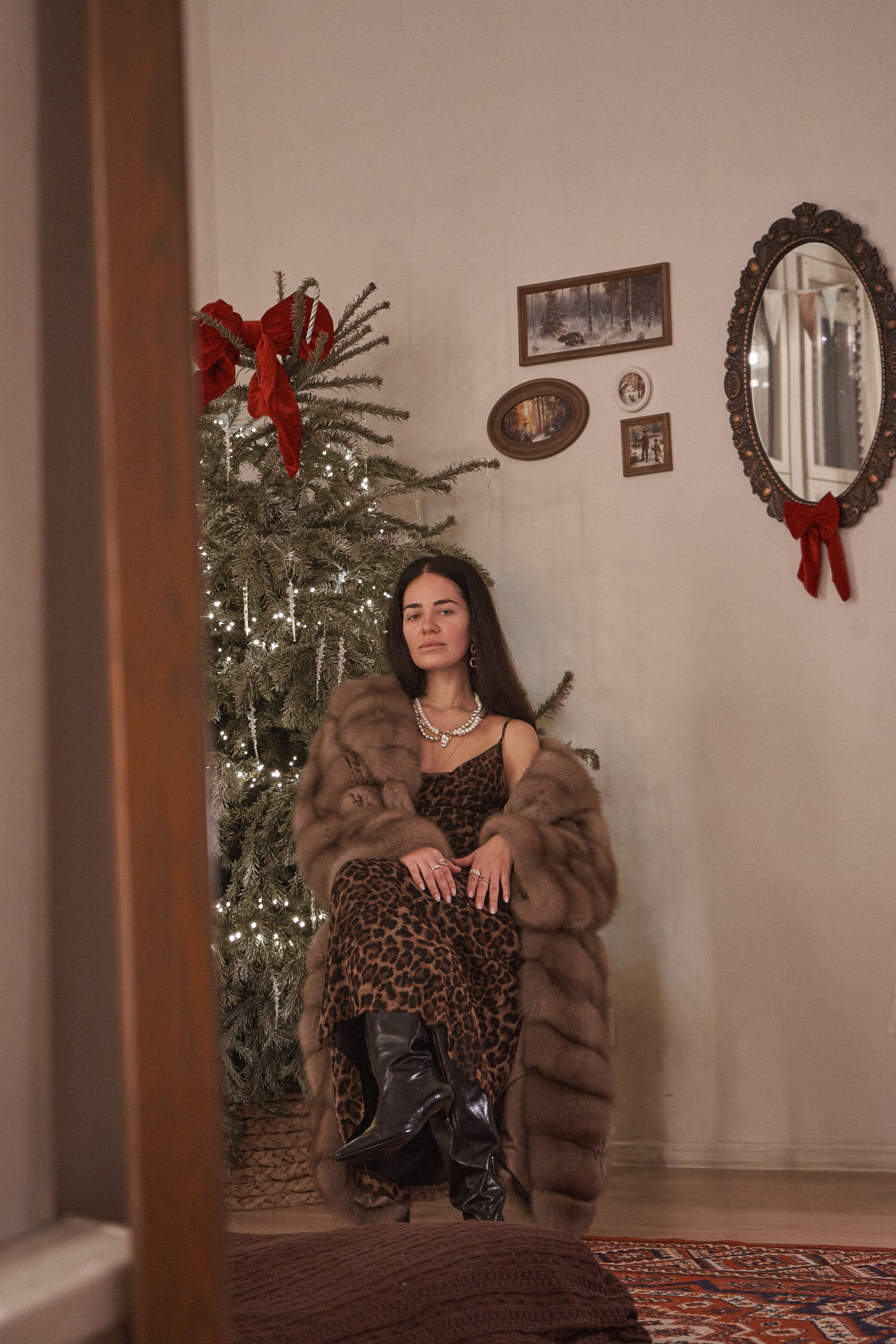 Новогодняя // 3 образа. Фотограф / Санкт-Петербург / Галина Никонова