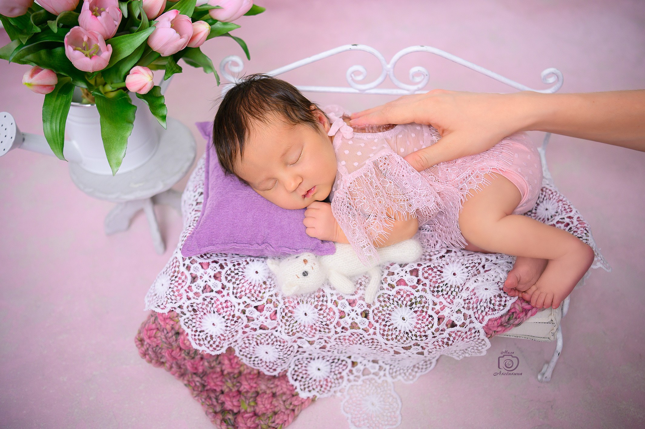 Портфолио новорожденных. Фотограф в Нефтеюганске Мила Аксёнкина