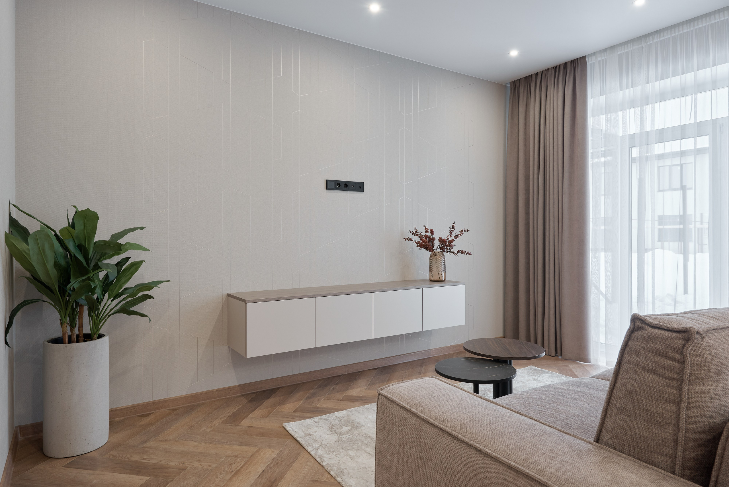 Пос. Счастливый Дом с отделкой. Абросимов Лев интерьерный и архитектурный фотограф