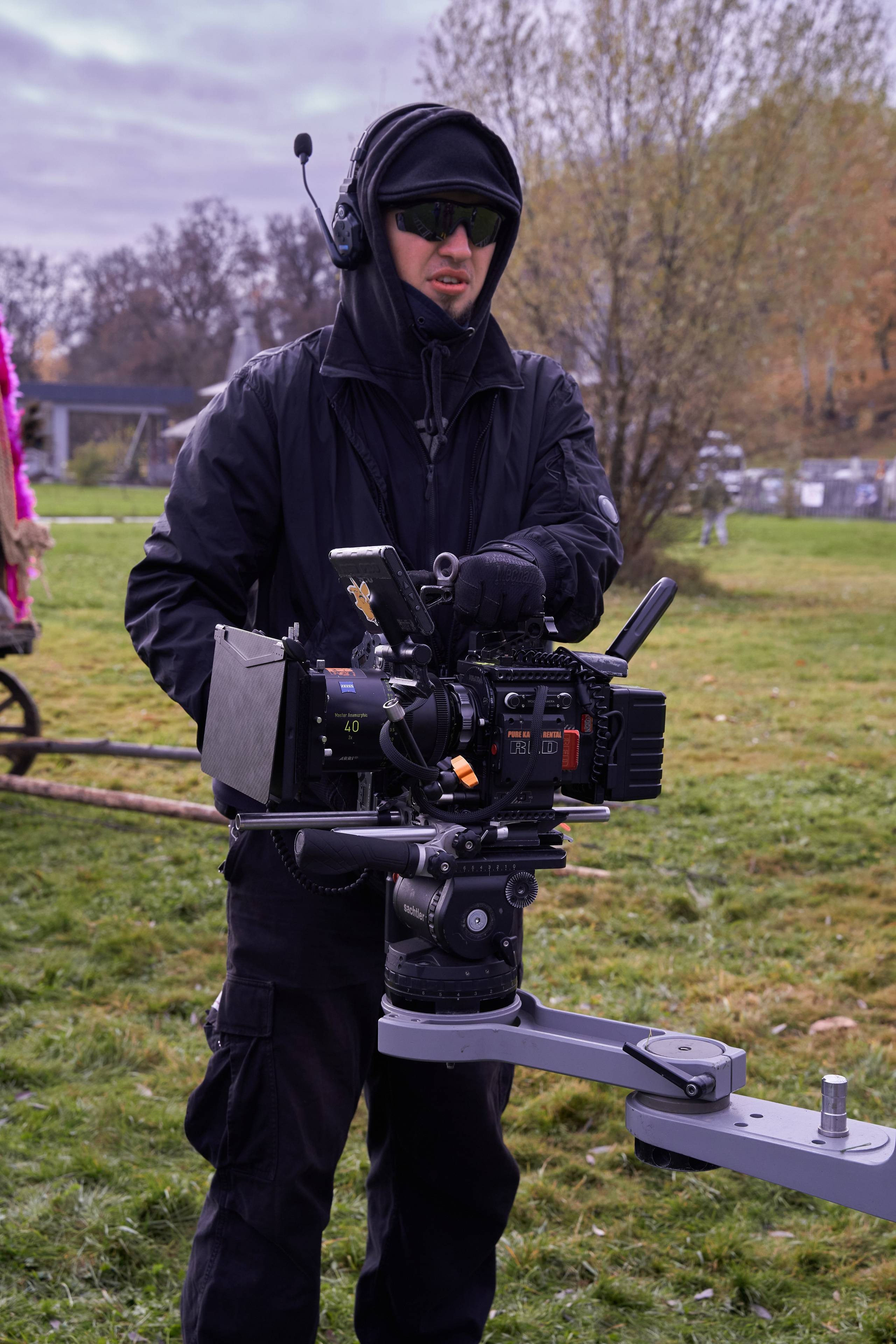 Бекстейдж съемки сериала. Krasnopoliophoto