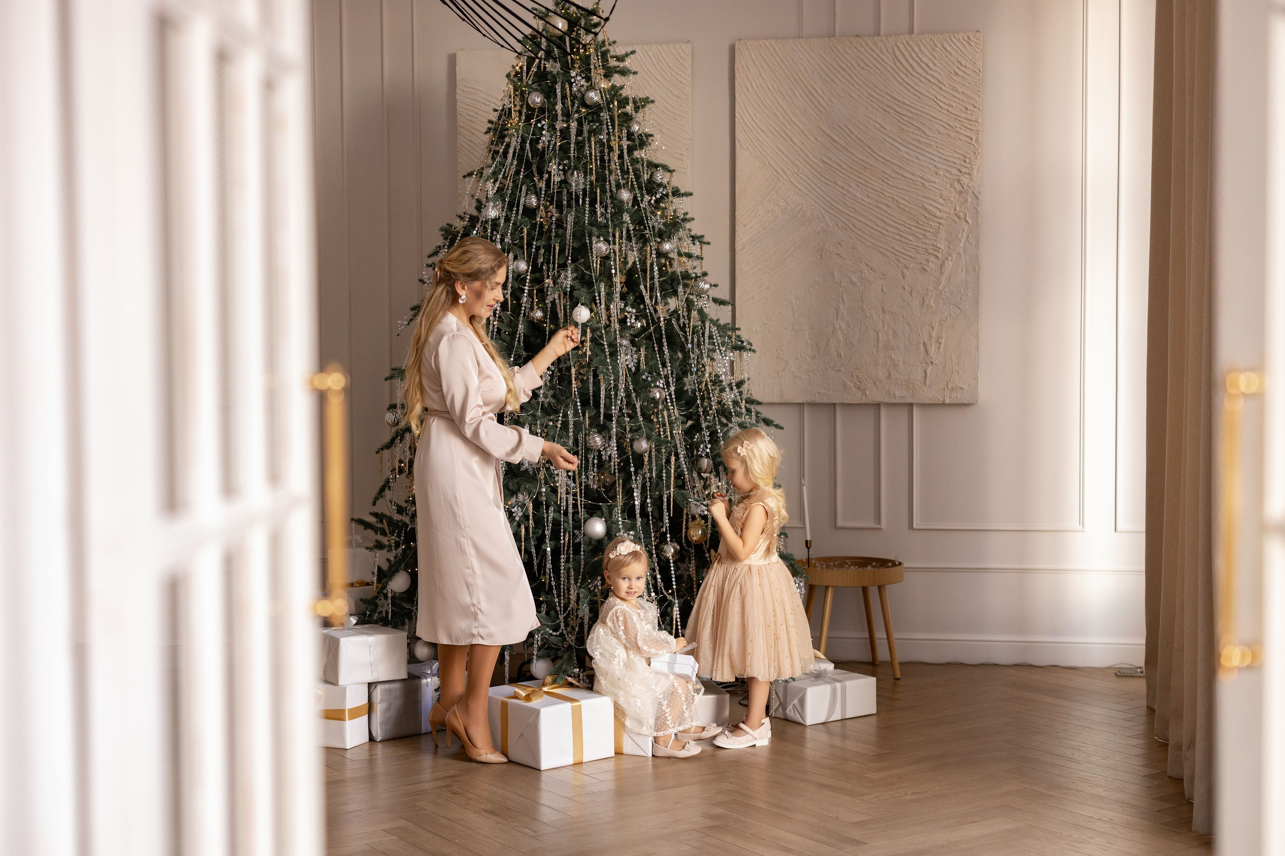 Семья на Новый год. Людмила Седлярова — Профессиональный женский фотограф в Москве