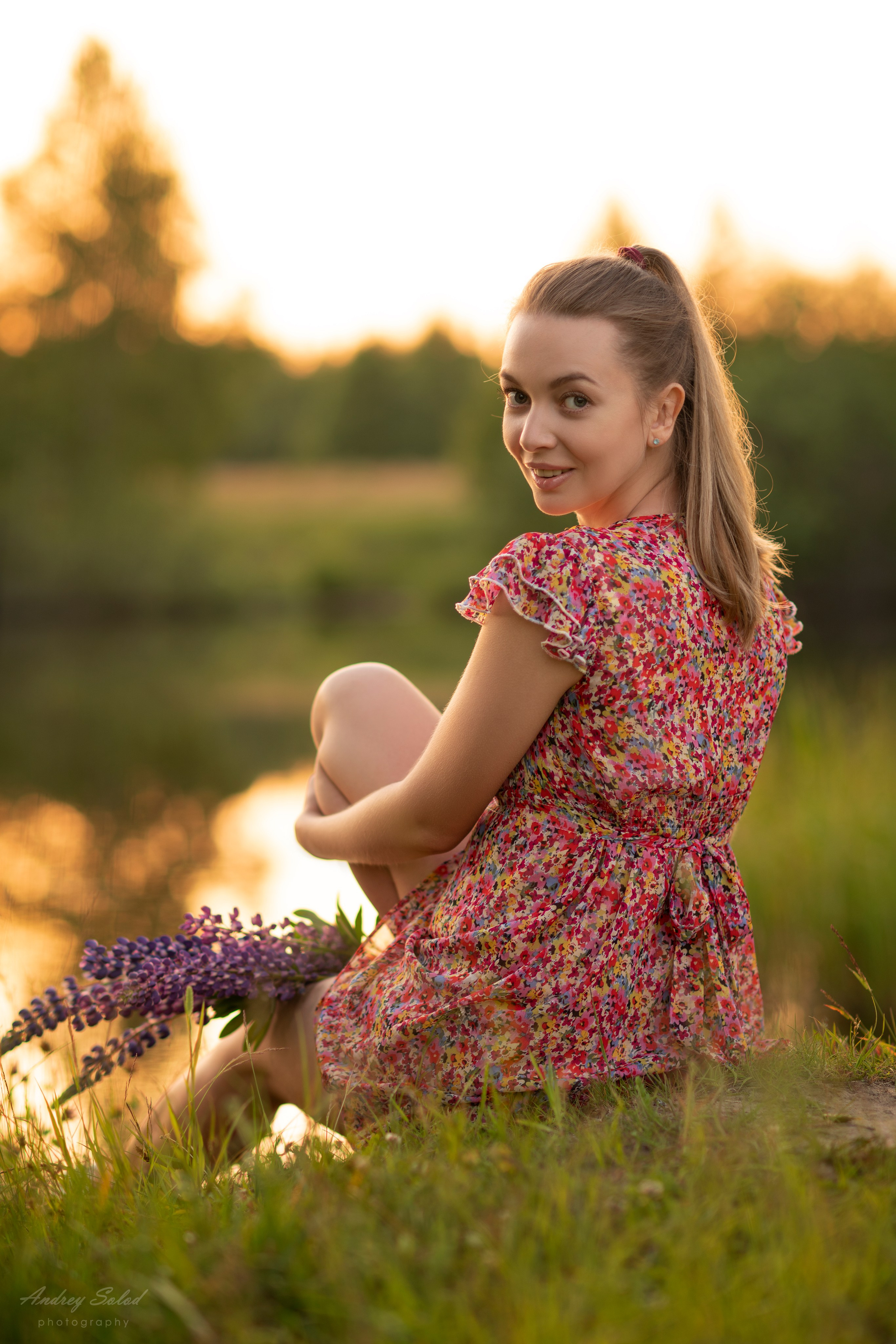 Фотосессия с велосипедом Арзамас. Природа