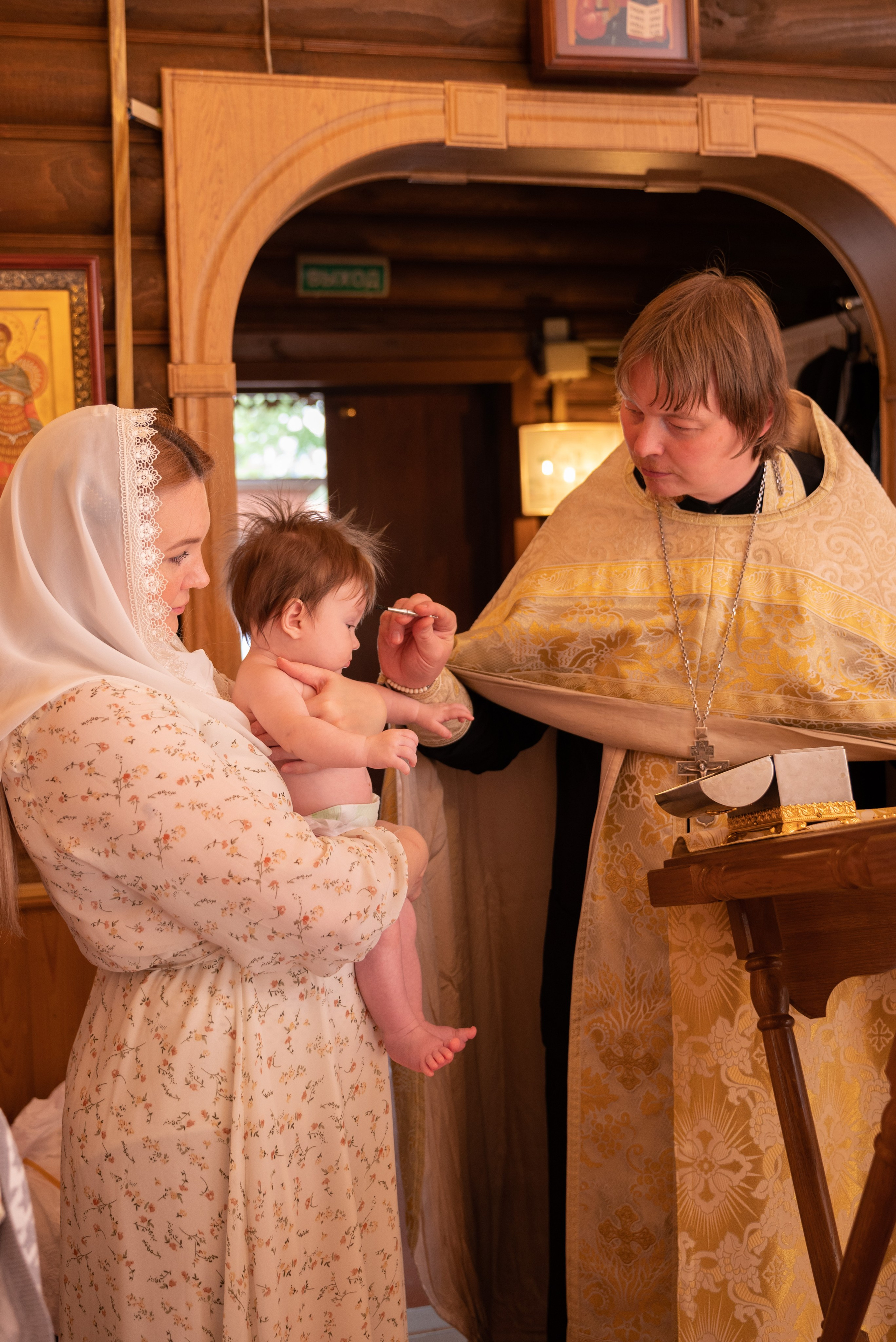 Таинство Крещения. Фотограф в Химках, Сходни и Зеленограде Изюмцева Татьяна