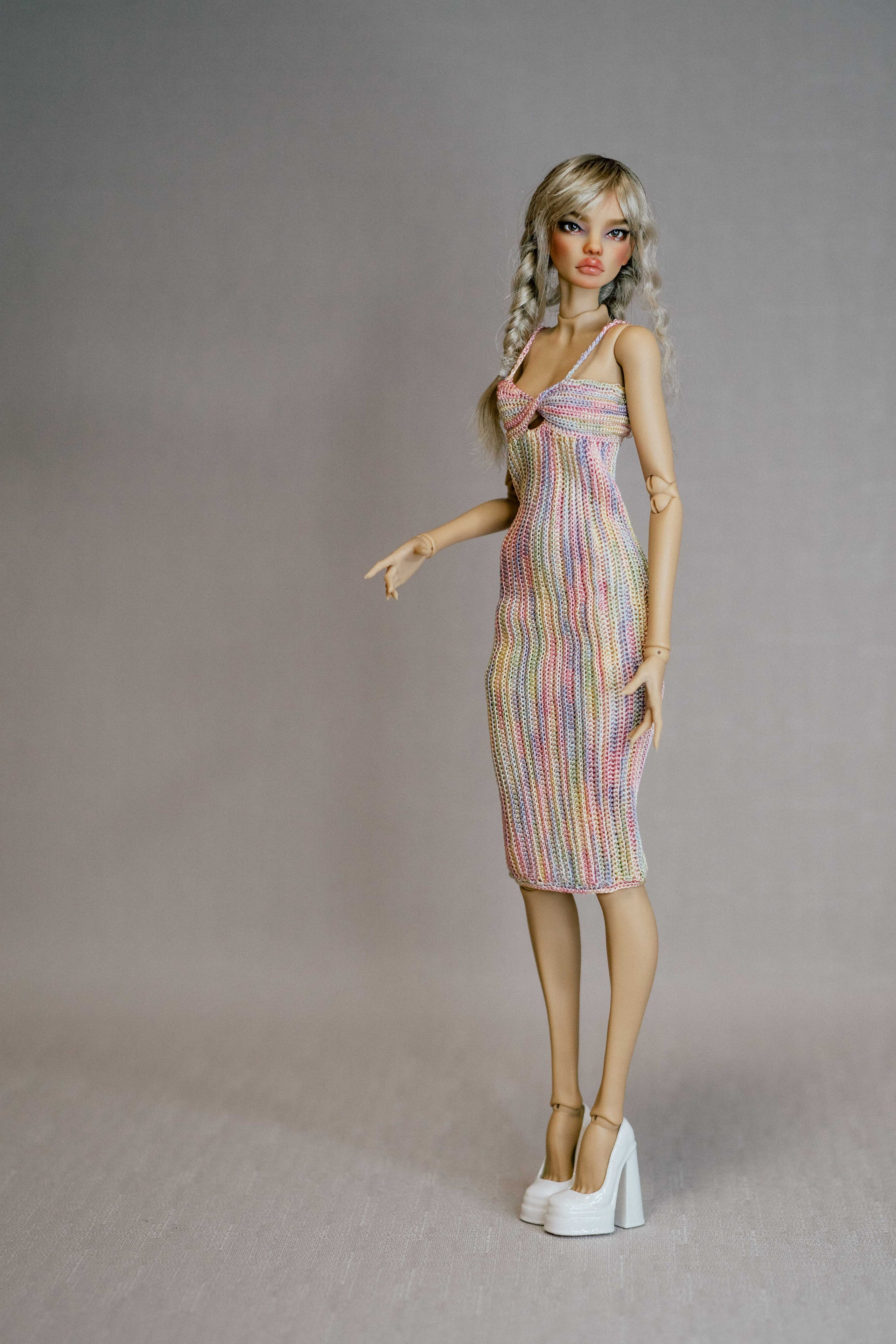 2023 и ранее. Ombra di seta — эксклюзивная одежда ручной работы для авторских кукол