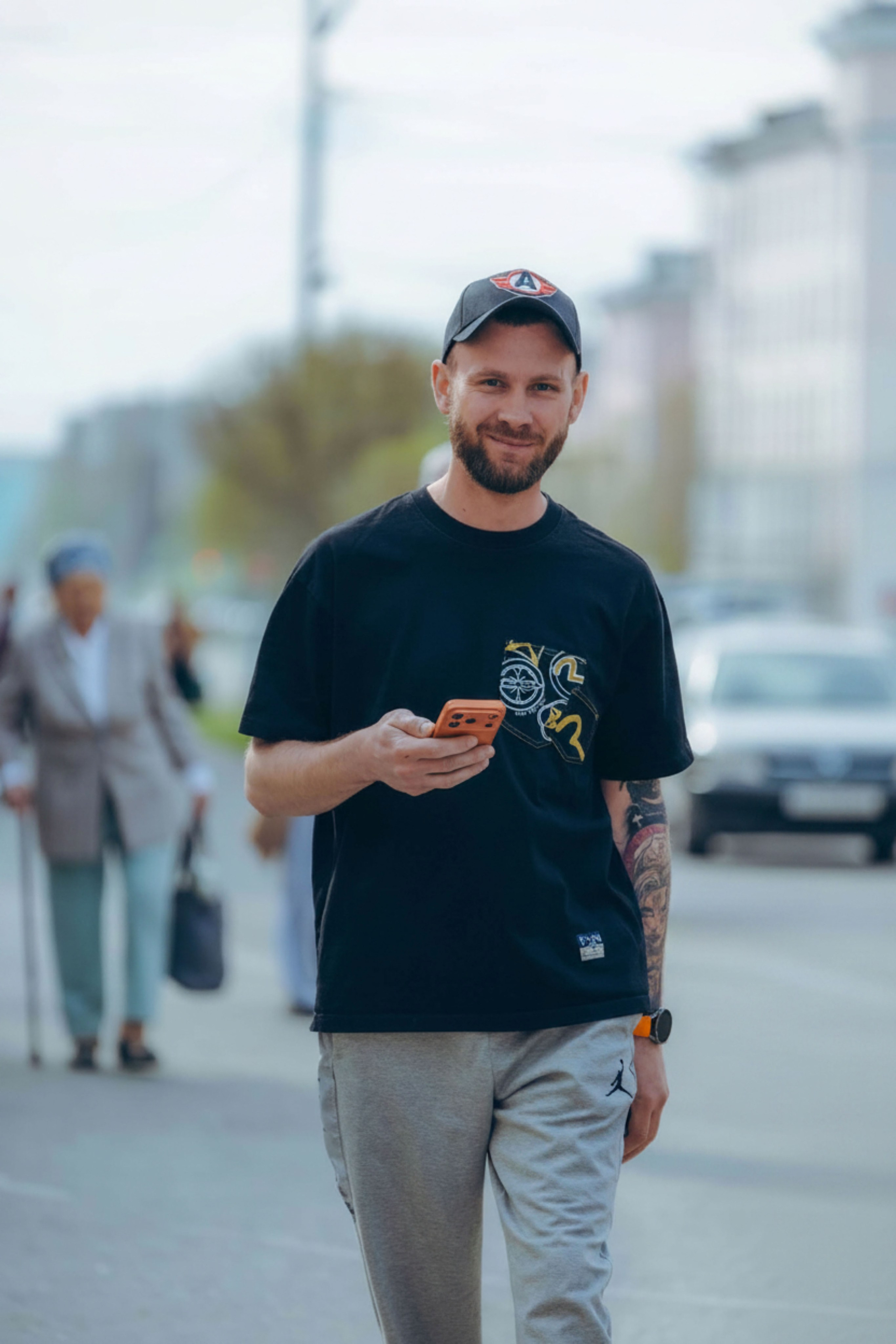 Street photography. Street photographer