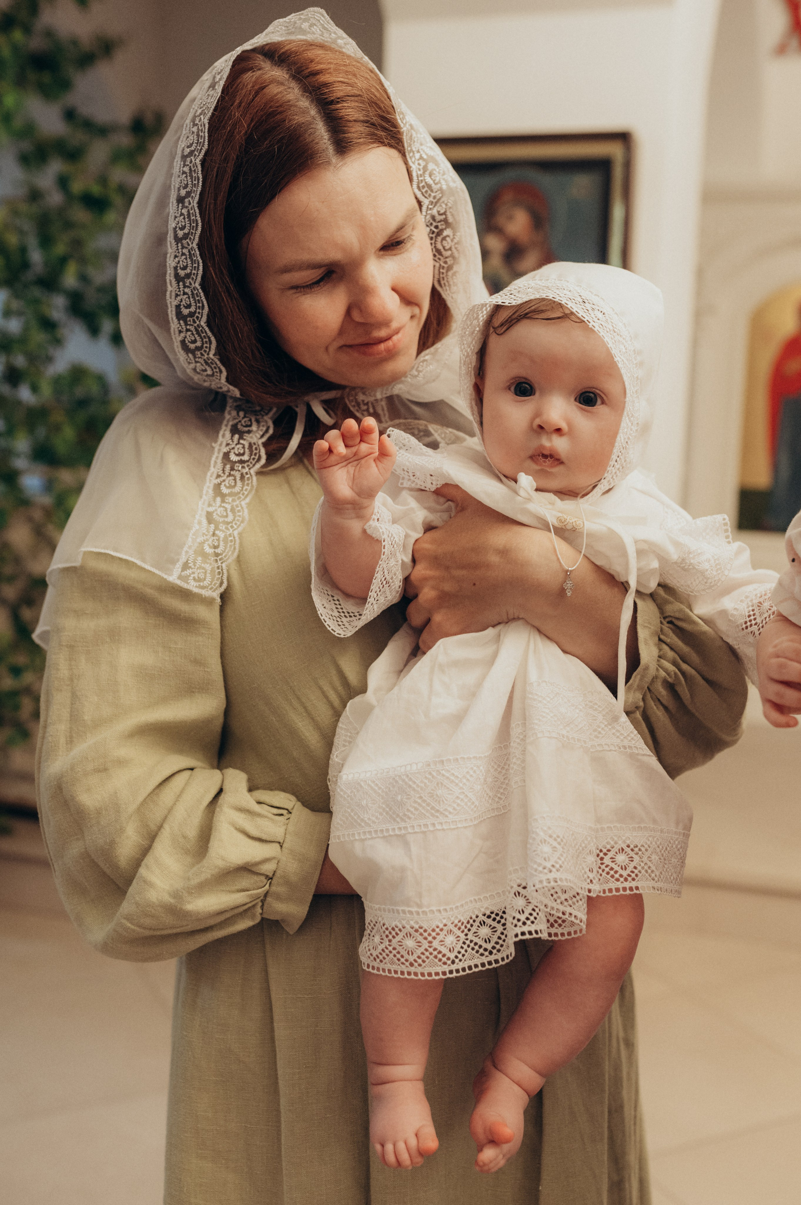 Крещение Машеньки. Семейный фотограф МОСКВА/Королёв