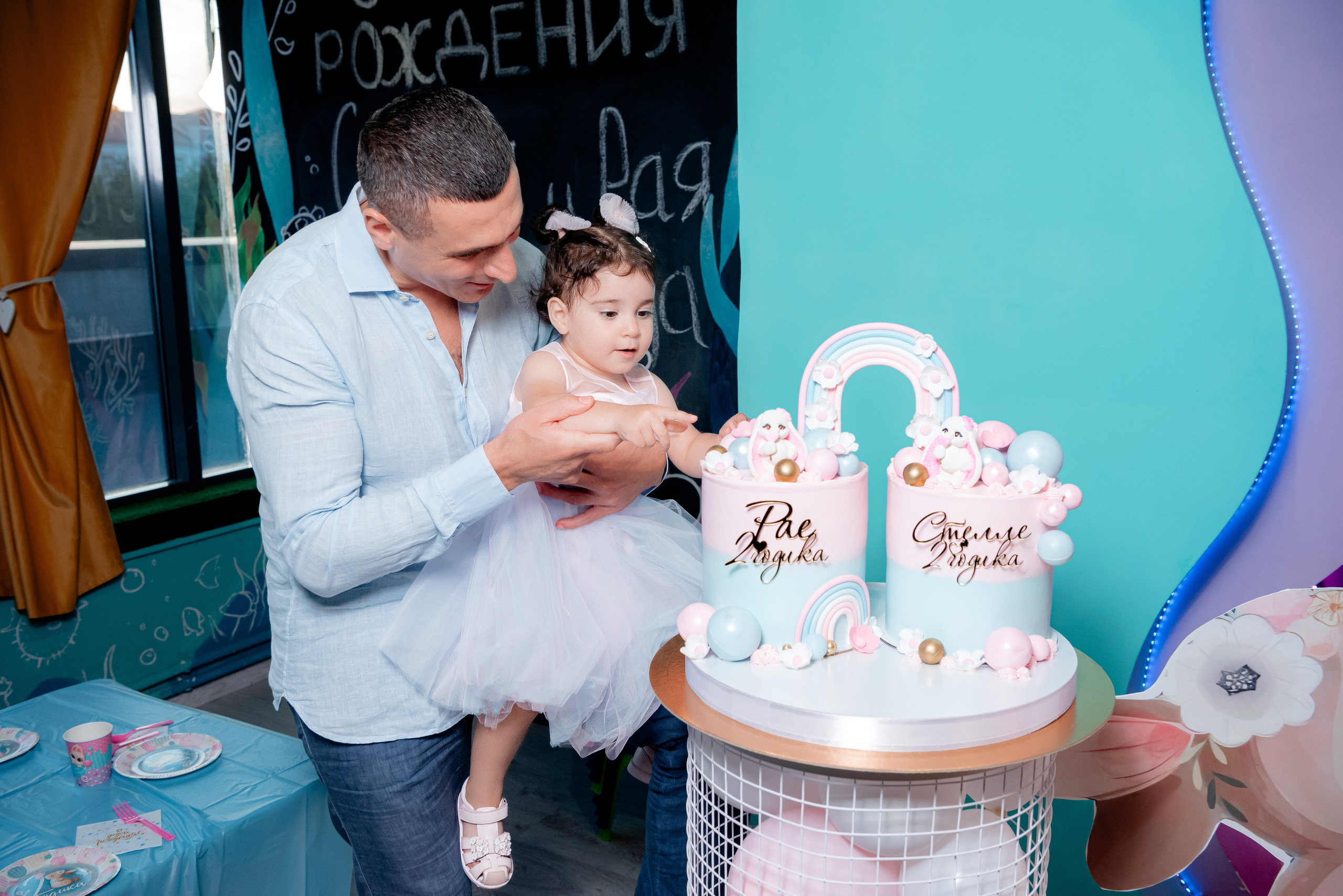 ДР Рая и Стелла в детская комната Сказочный Отель. Фотограф в Волгограде и Волжском Александр Горбань