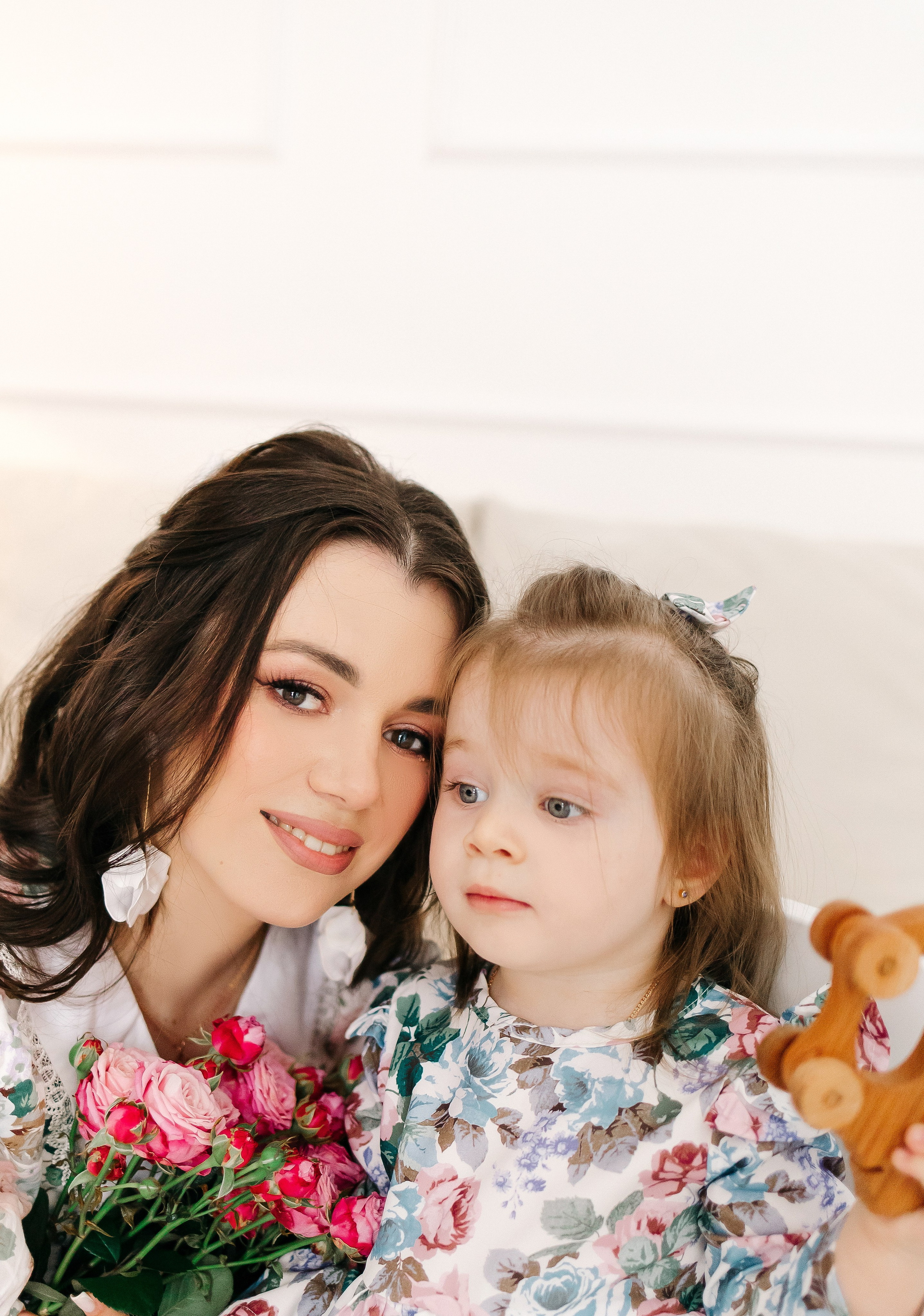 Мама и дочь. Свадебный фотограф Кропоткин Краснодар