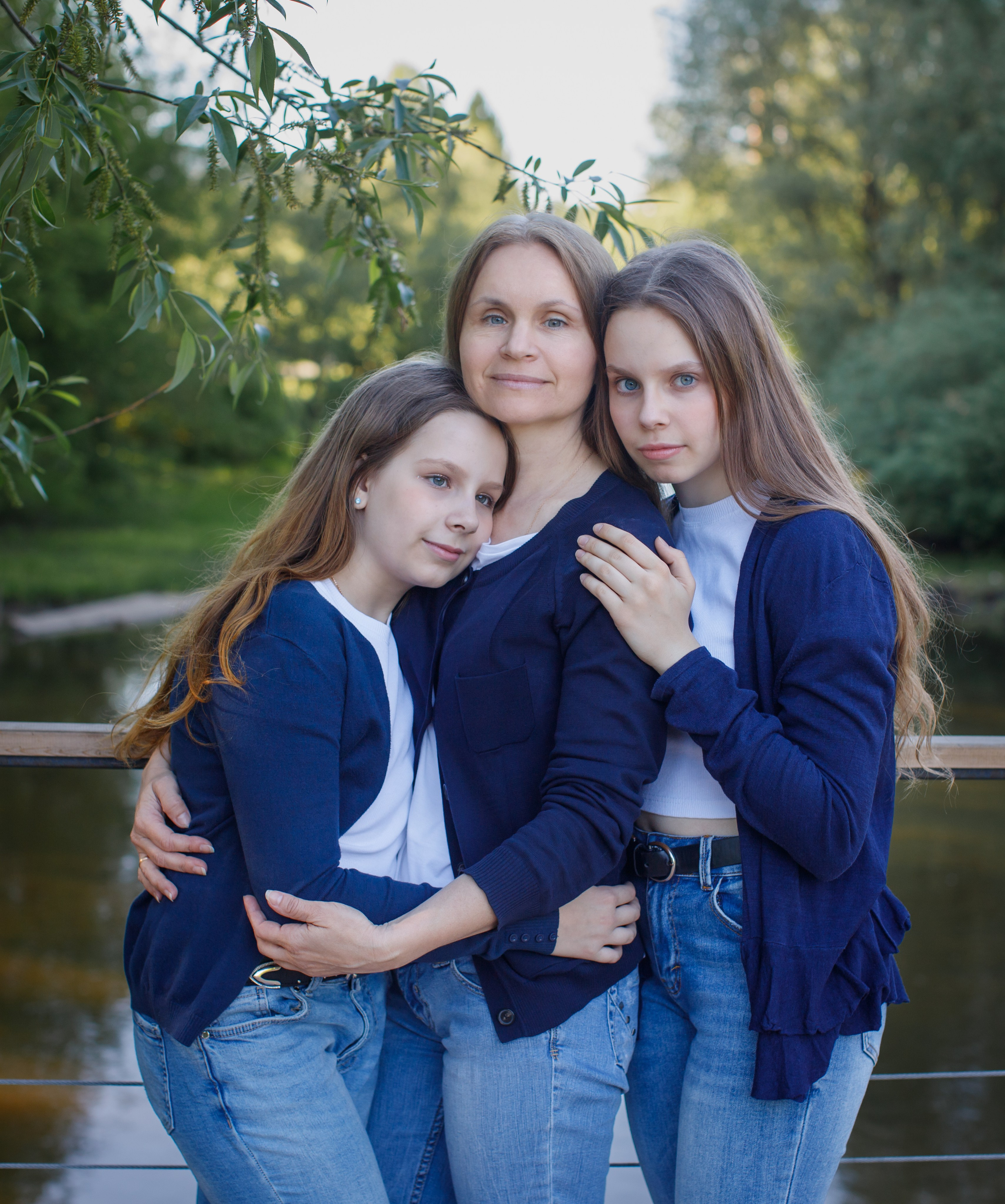 Таня и девочки. Детский и семейный фотограф Мария Киселёва. Москва