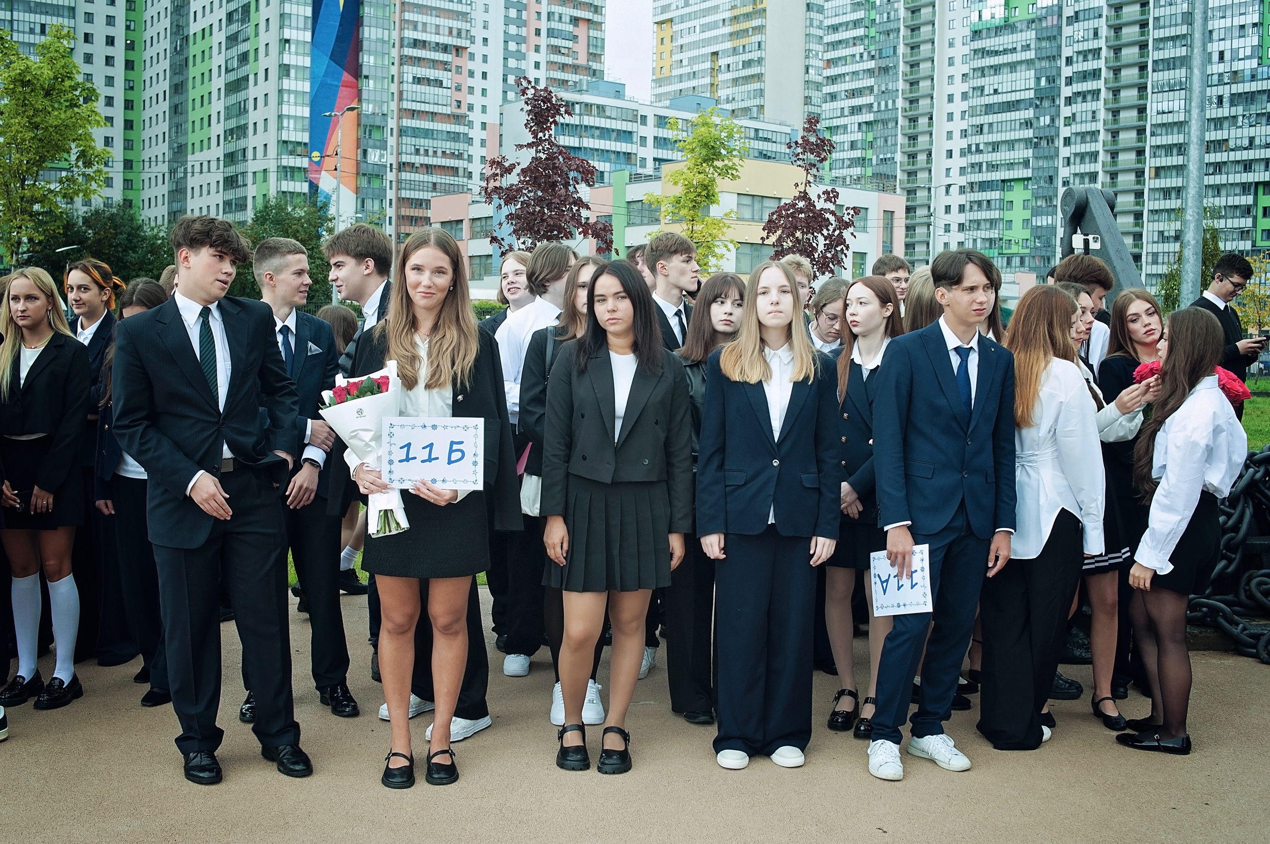 1 сентября. Фотограф Санкт-Петербург