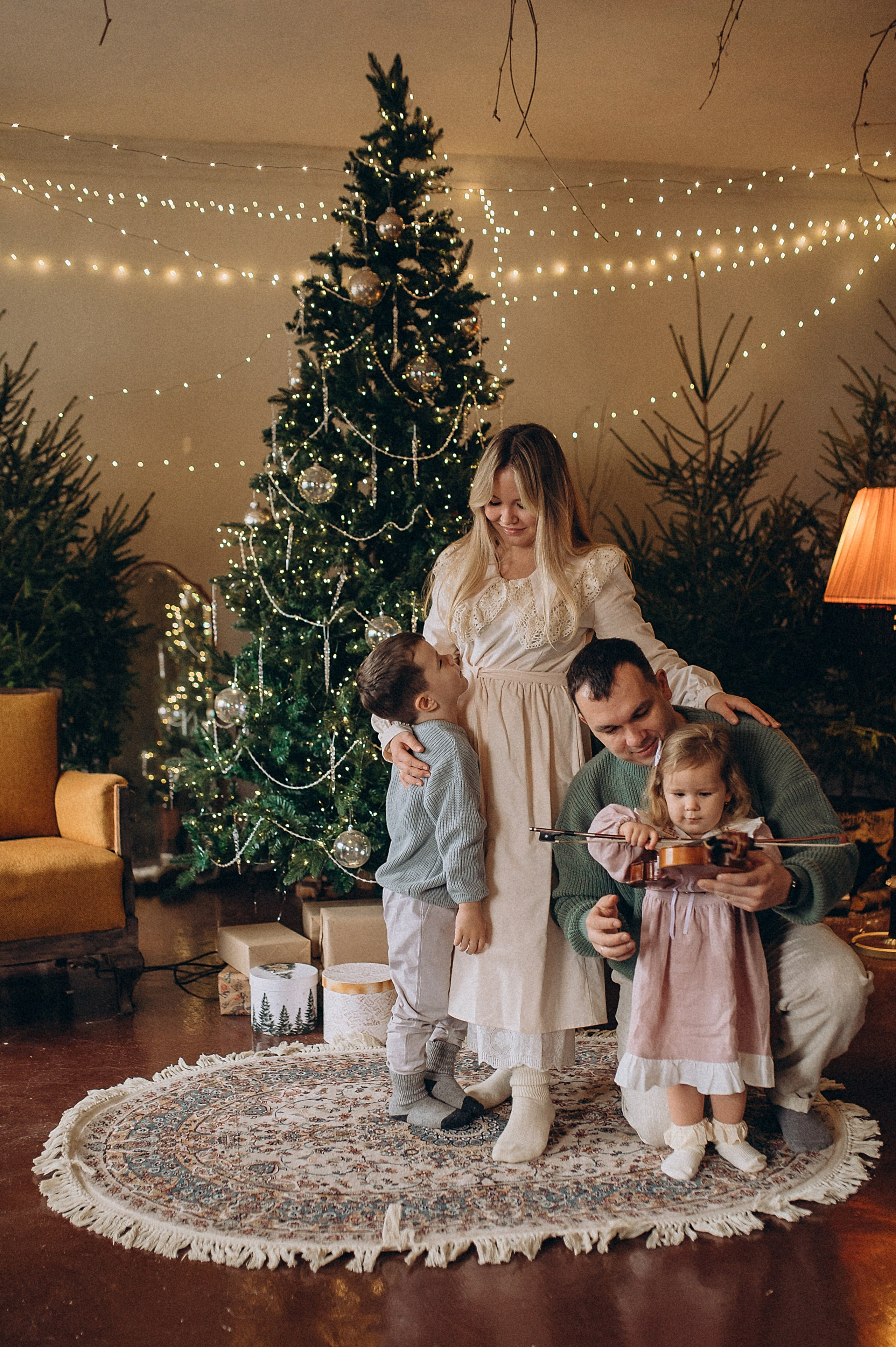 НОВЫЙ ГОД. Семейный фотограф Одинцово Москва Кулакова Екатерина