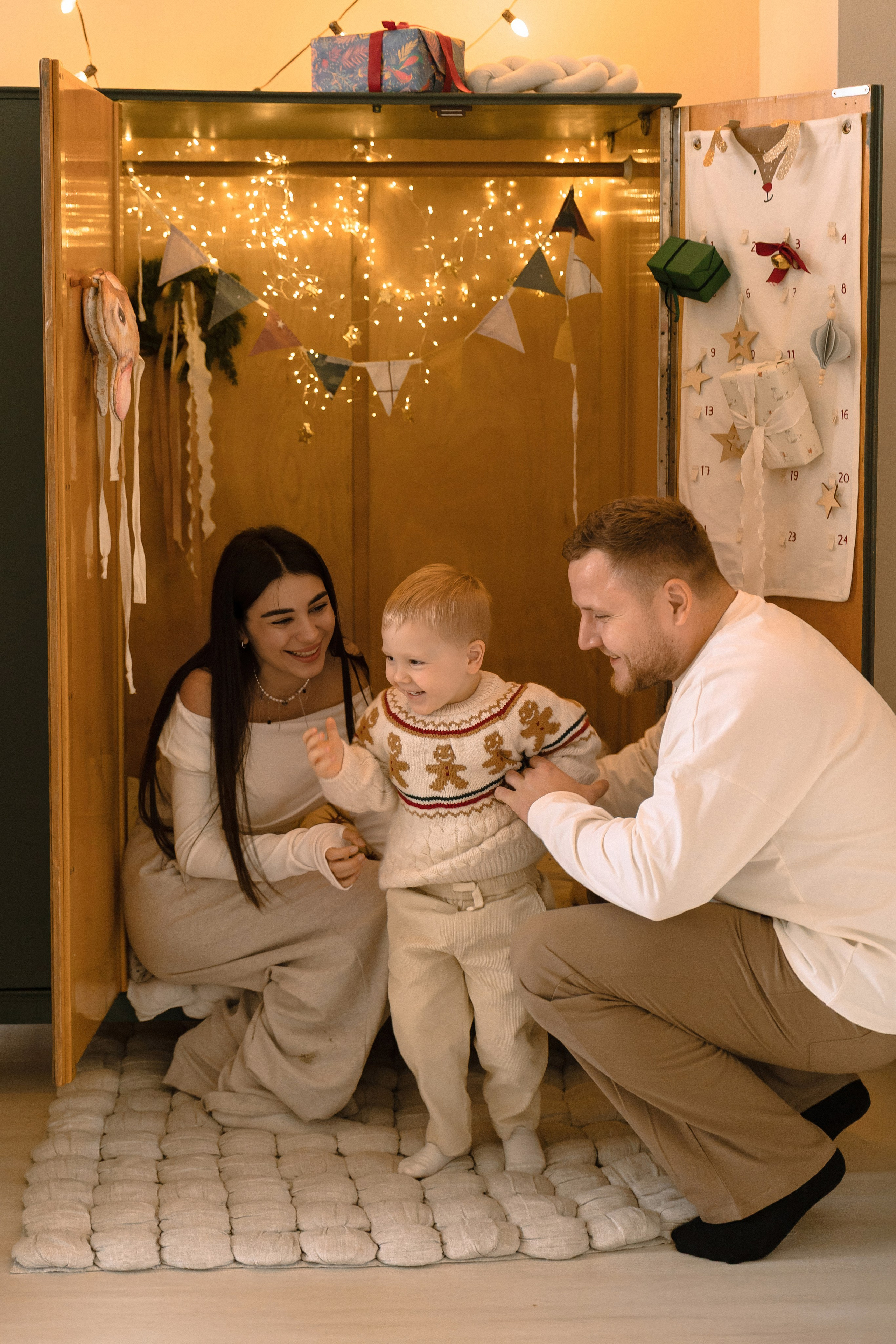 ⠀Антон, Анжелика и Мирон. Фотограф Олеся Голева