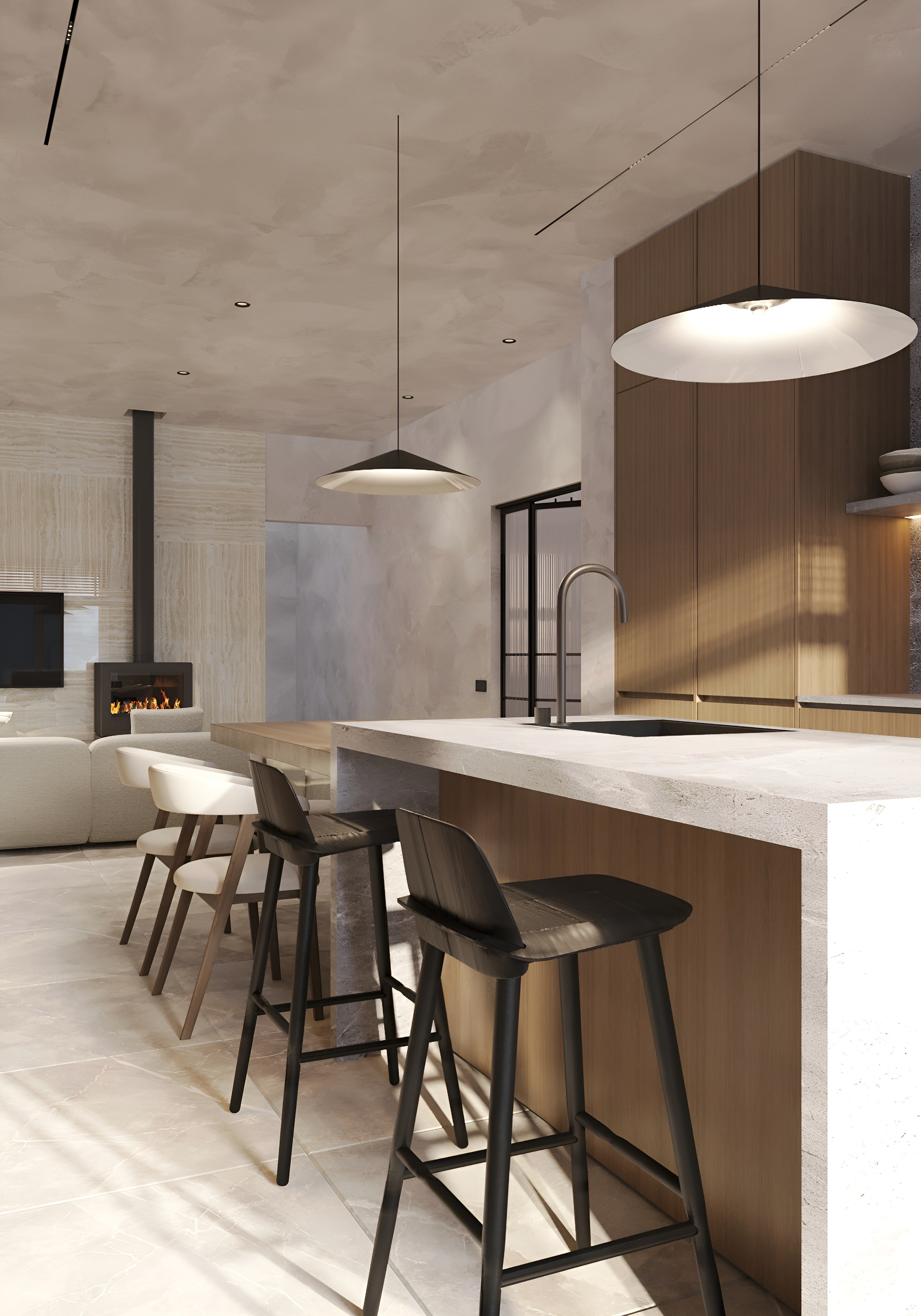 Жилые помещения. 3D Визуализация интерьеров жилых и коммерческих помещений