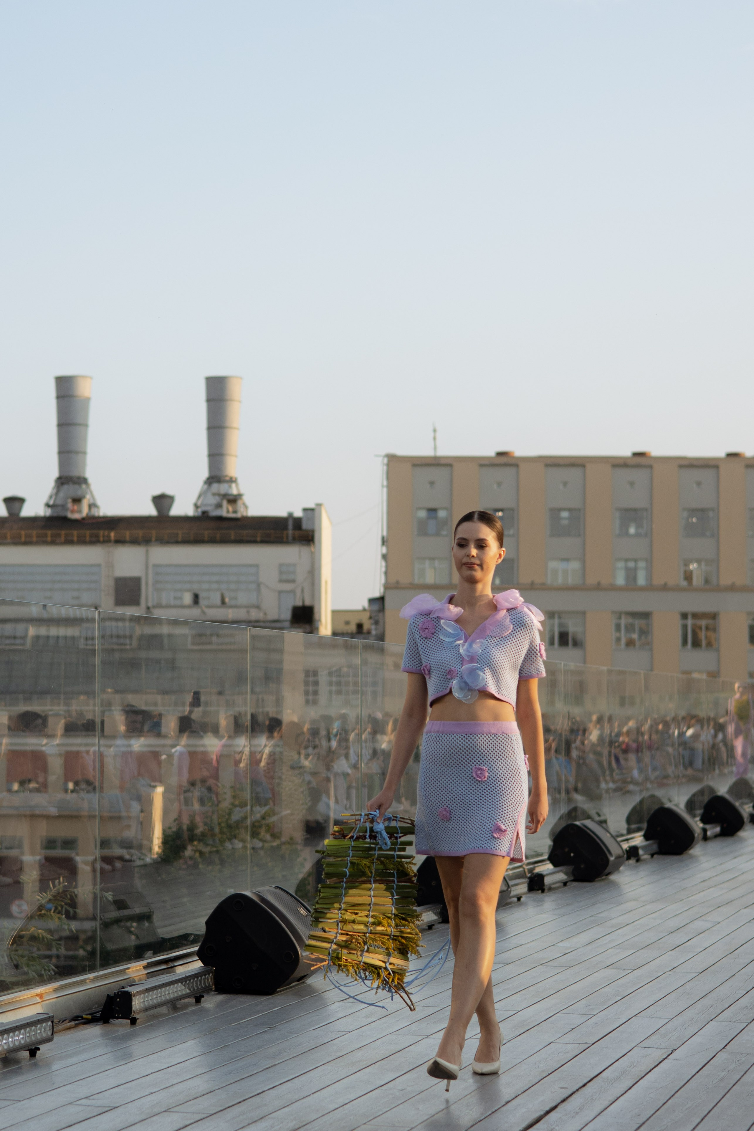 Модный показ. Парящий мост. Оформление свадеб, декор свадеб Вера Маркова, Москва