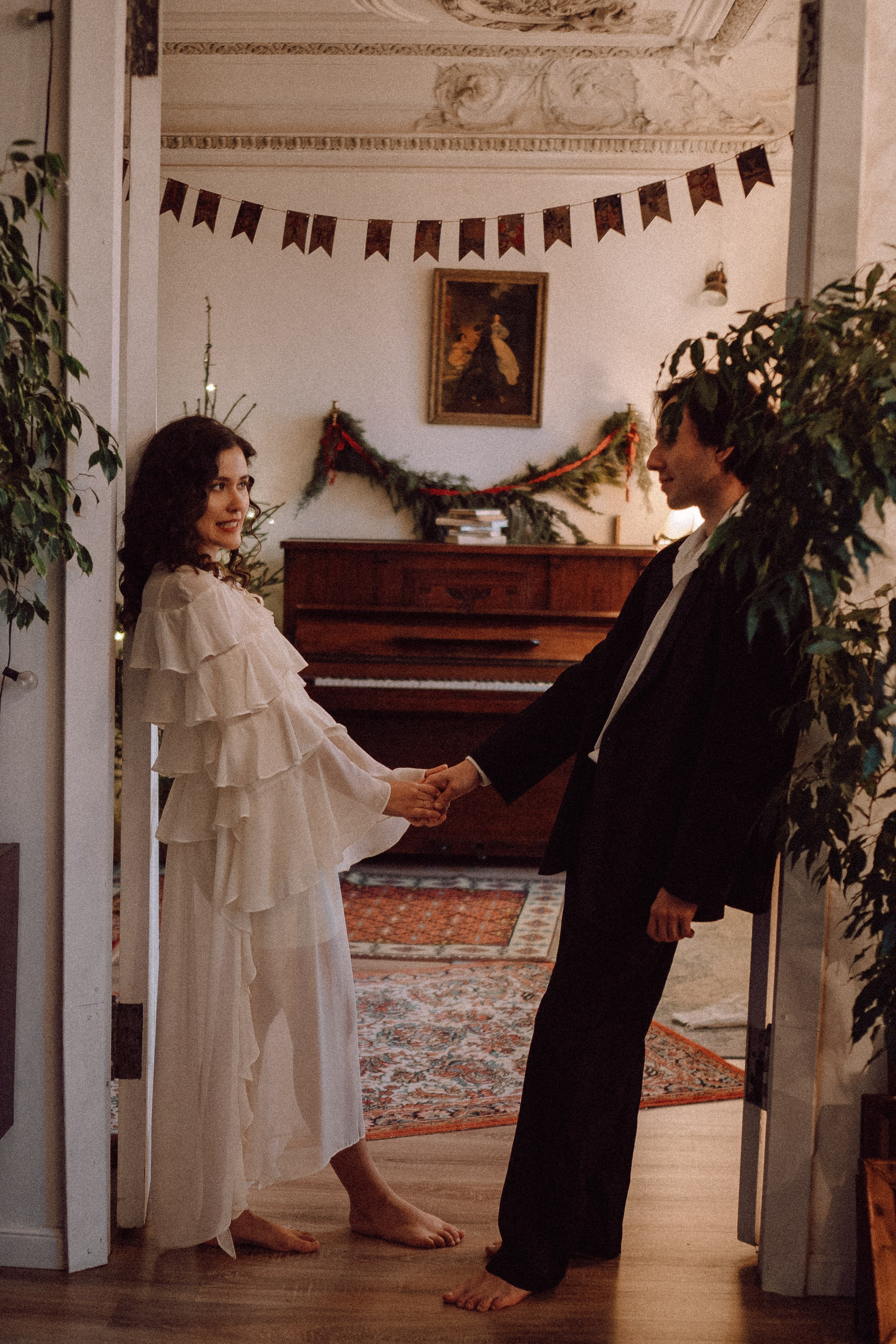 УТРО ЖЕНИХА И НЕВЕСТЫ В ФОТОСТУДИИ И ОСНОВНАЯ ФОТОСЕСИСИЯ ЗИМОЙ. Профессиональный фотограф, Санкт-Петербург — Виктория Богомолова