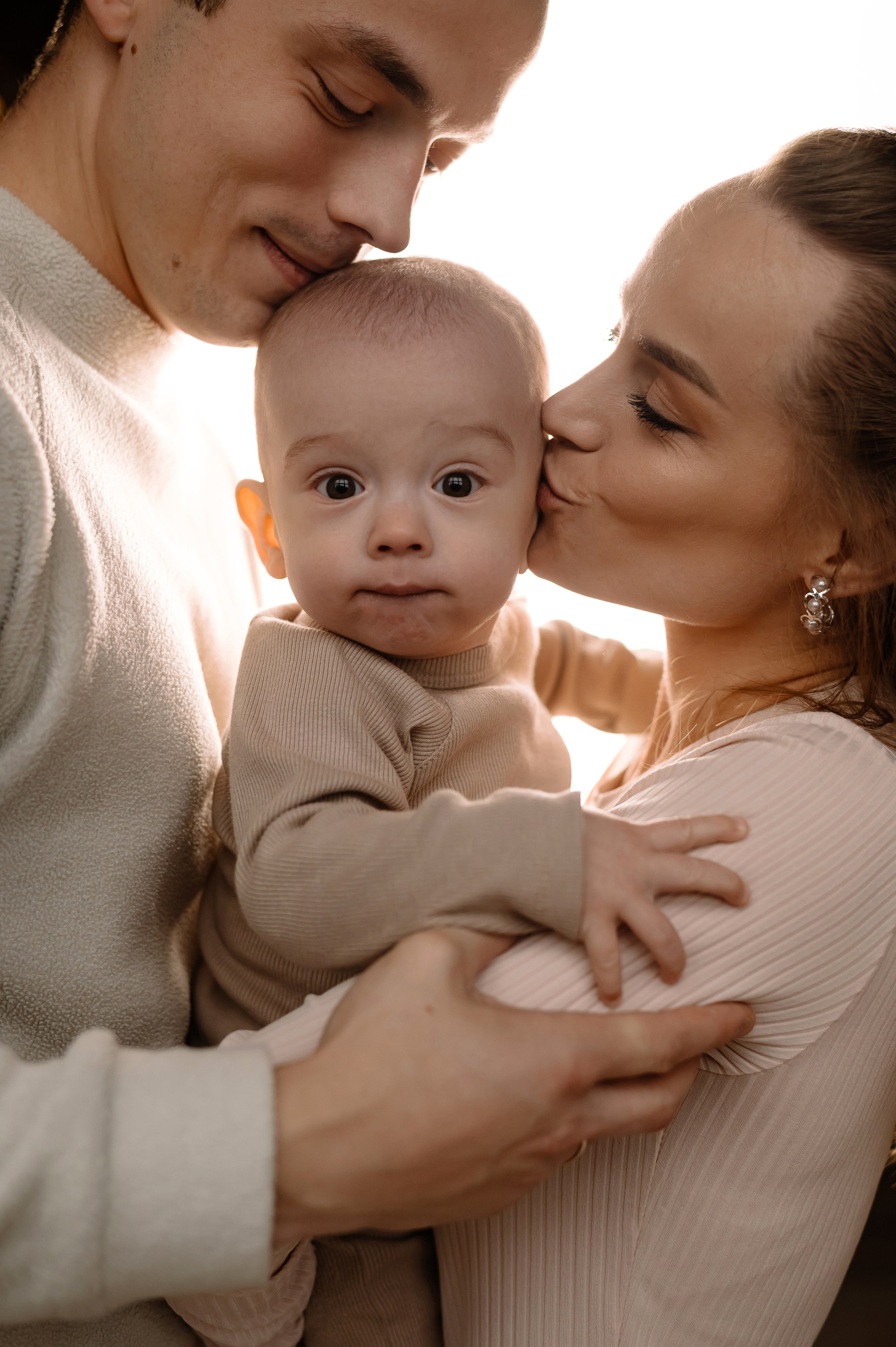 Первая семейная с малышом. Фотограф Минск Катерина Кирик