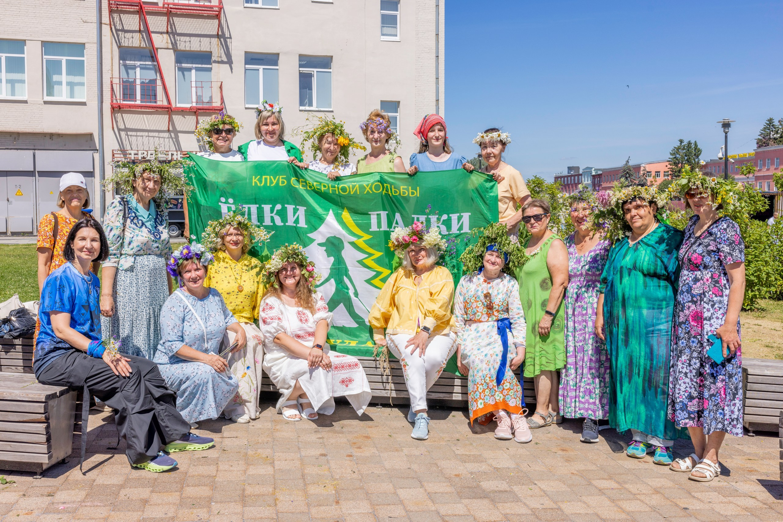 Фестиваль «Ромашковый хоровод». Северная ходьба. Фотограф в Туле Крупский АнДРей. Фотостудия «КАДР71» в Туле