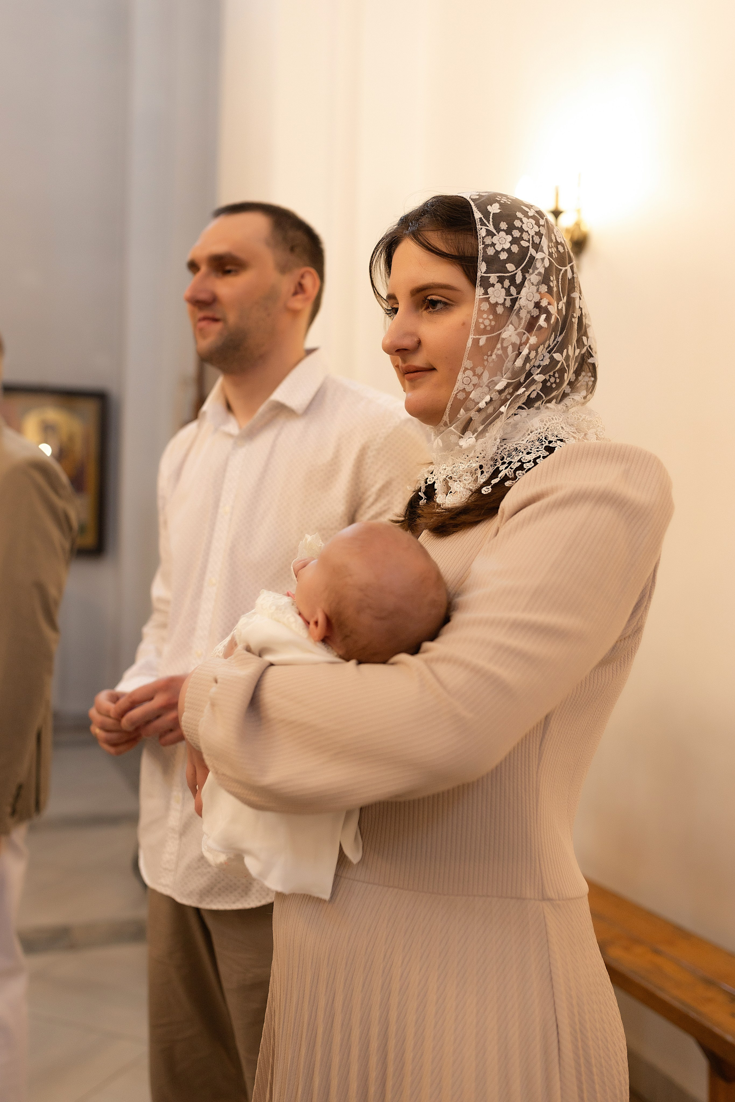 Таинство крещения Алисы. Фотограф в Железнодорожном и Балашихе