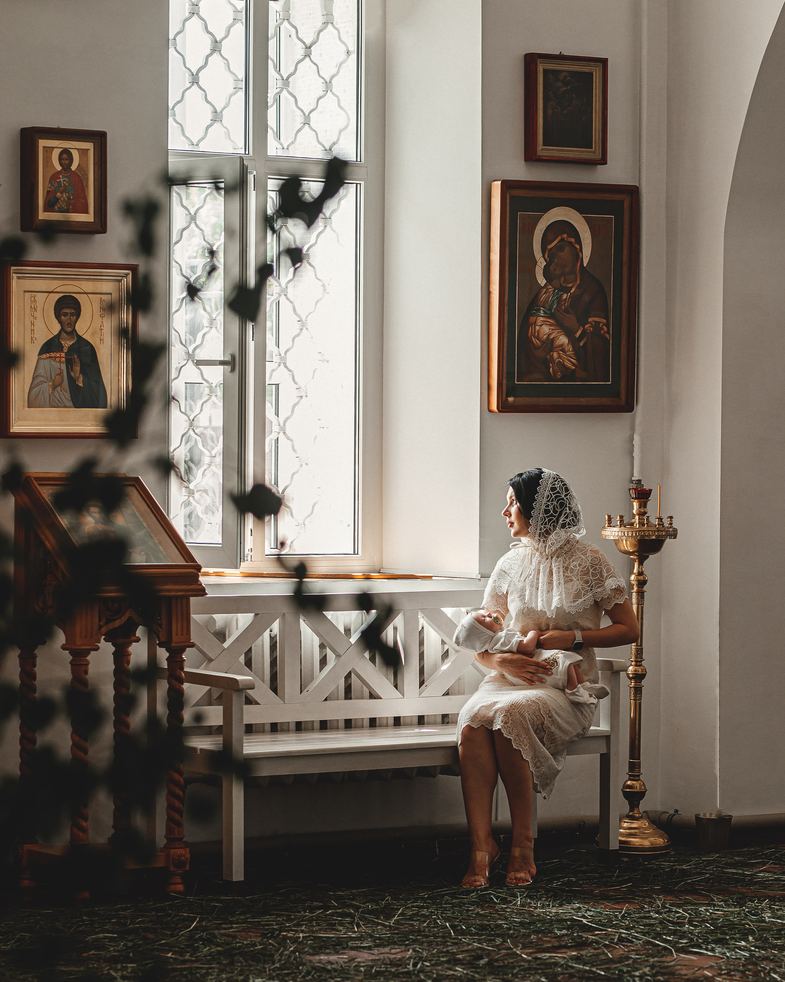 Таинство Крещения Мирона. Фотограф Таинств Крещения и Венчания в г. Курске