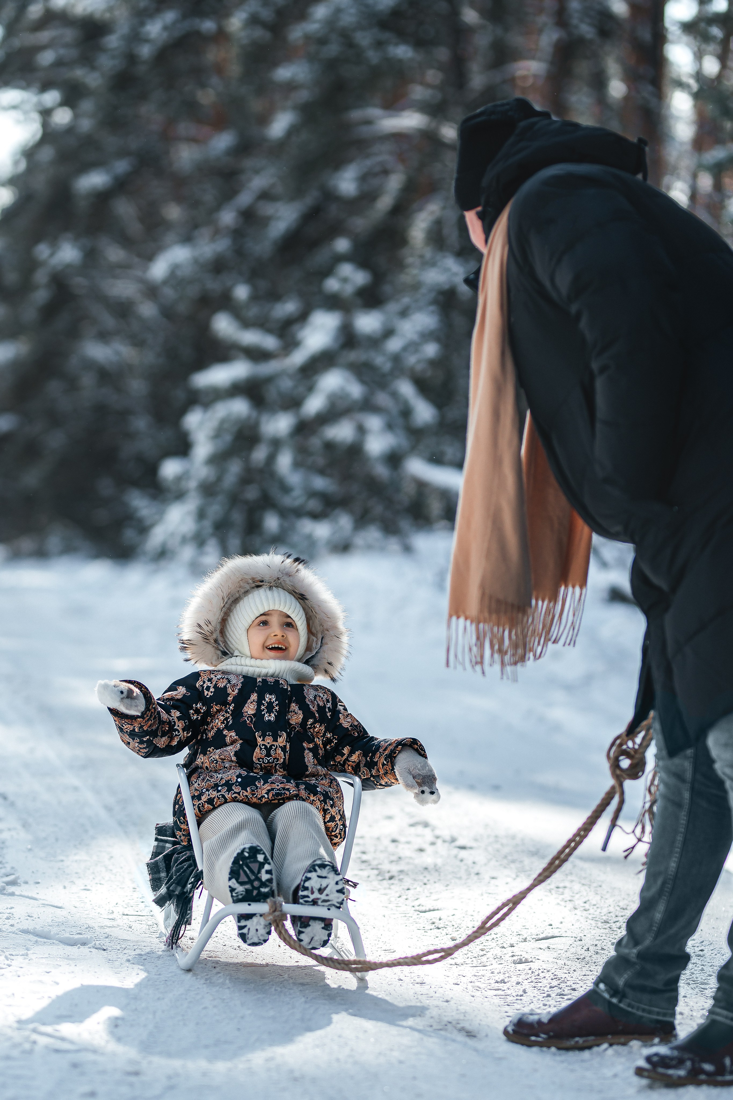 Ирина, Андрей и Ульяна. Фотограф Таинств Крещения и Венчания в г. Курске