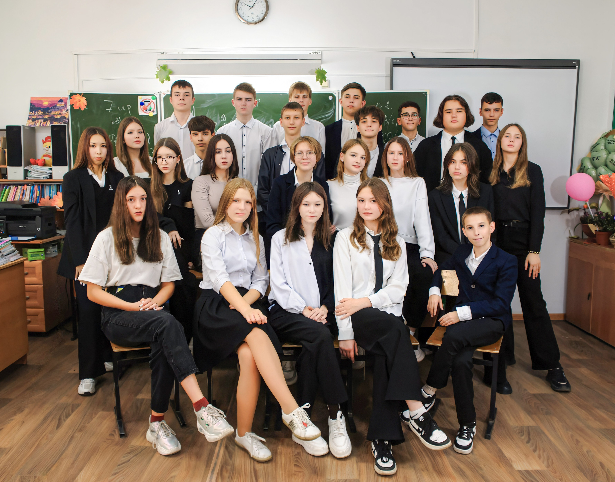 Общее фото. Выпускные альбомы. Фотограф Ксения Борисова