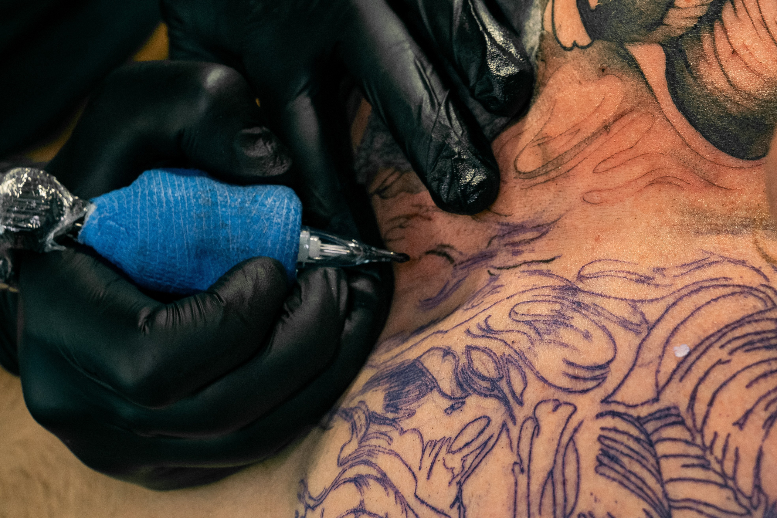 Фотограф для тату салона Александр Шалагин