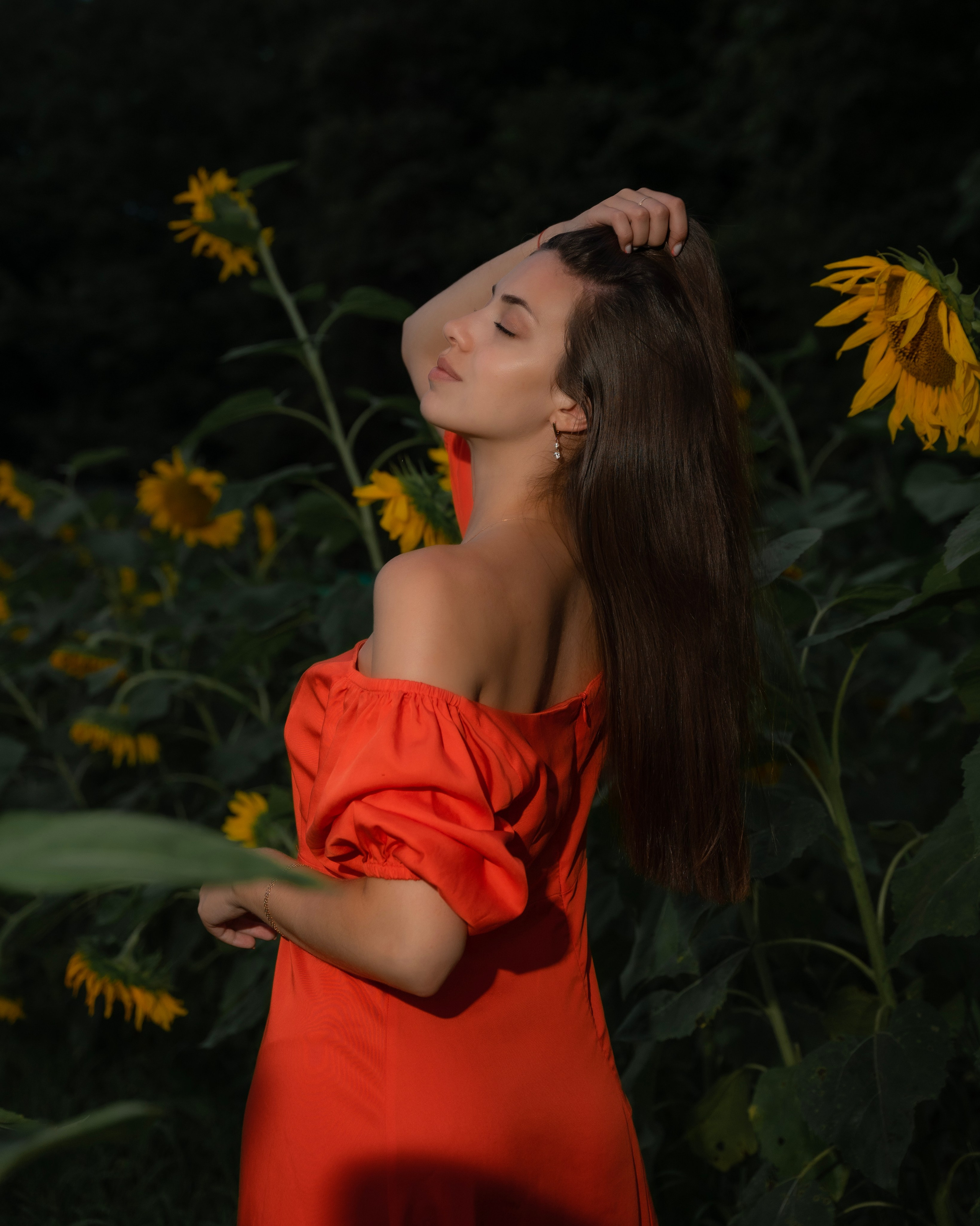 В подсолнухах. Женский, семейный фотограф в г. Уссурийске Марина Гусарова