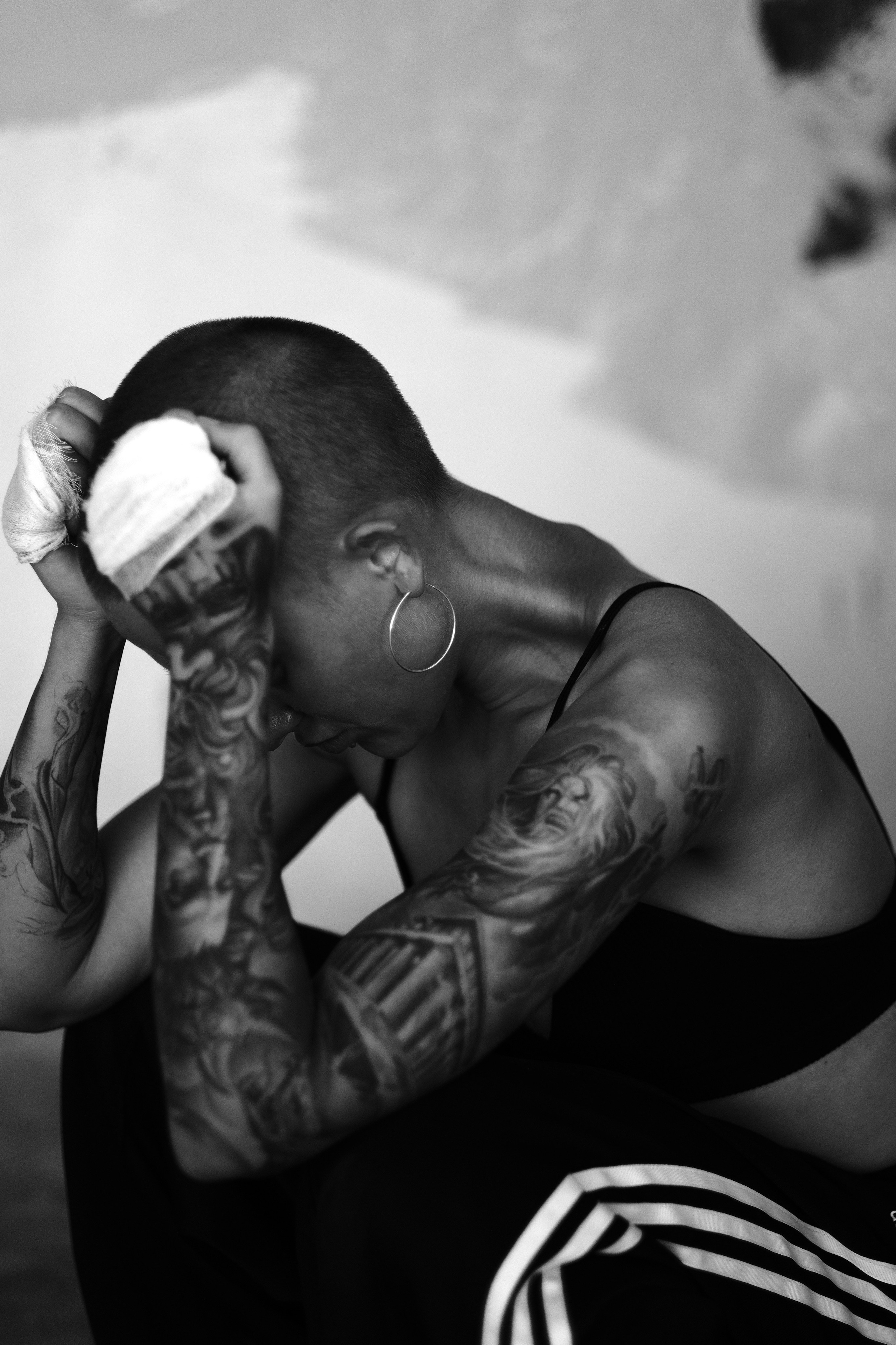 It doesn’t hurt now. Gerasko Aleks — Портрет, кричащий тишиной