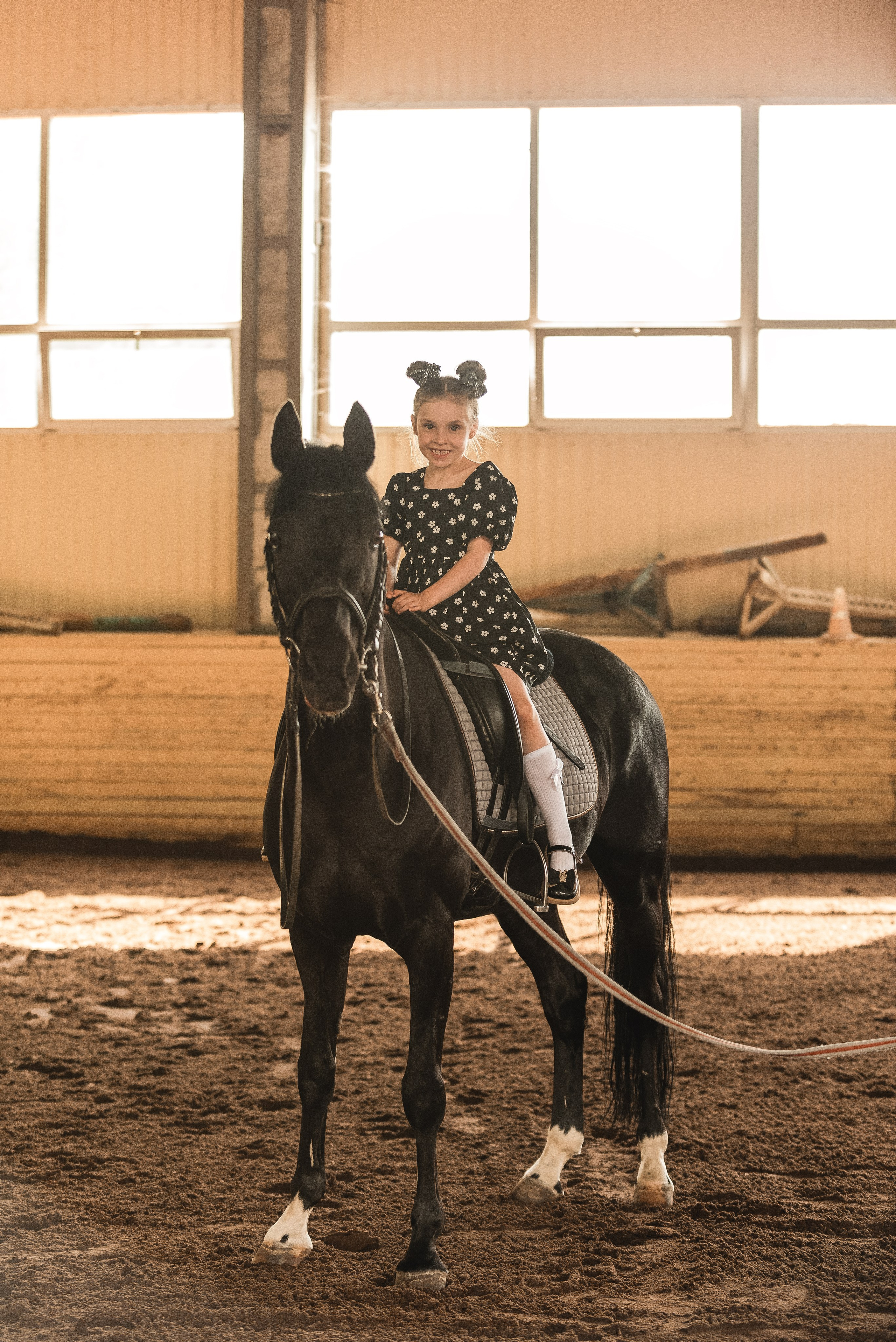 Нано-фотосессия Арины и Доватора. Конный фотограф Куракина Дарья • Фотосессии с лошадьми