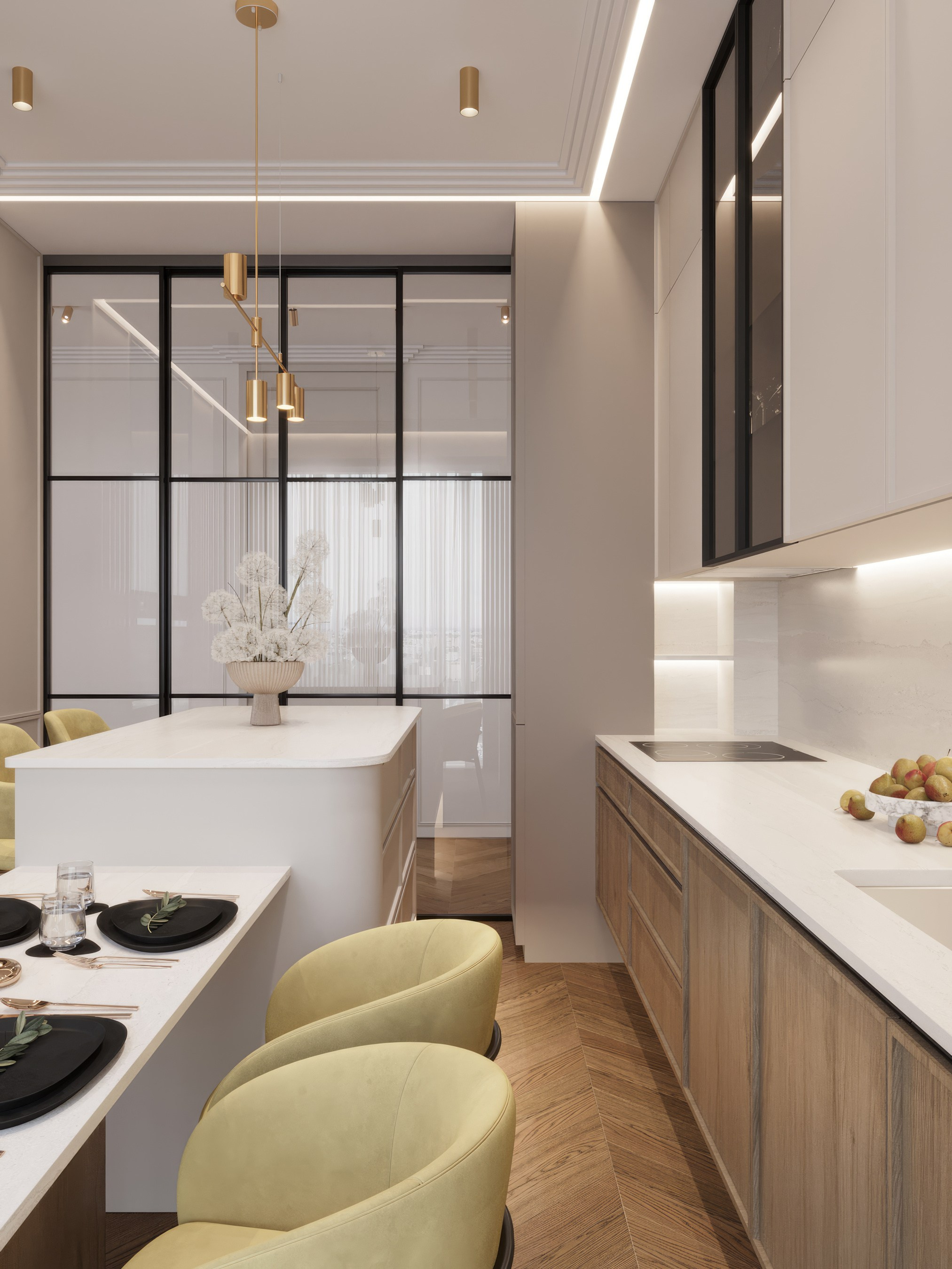 ЖК «Apple Residence», 144 м². Room Design Studio