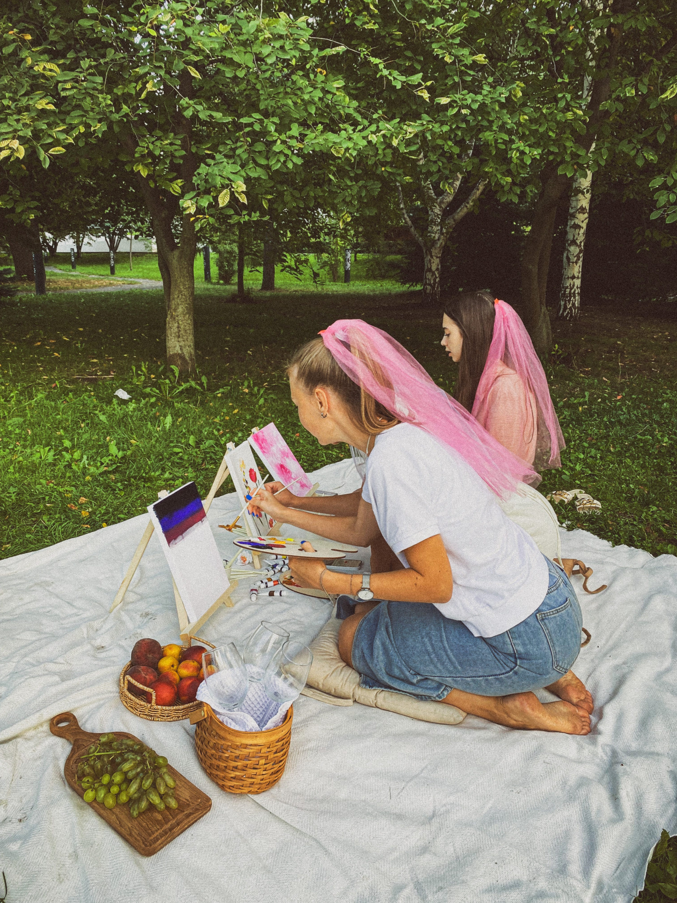Девичник в парке Чёрное озеро. Чувственный мобильный фотограф в Казани и Сочи Дьяченко Дарья