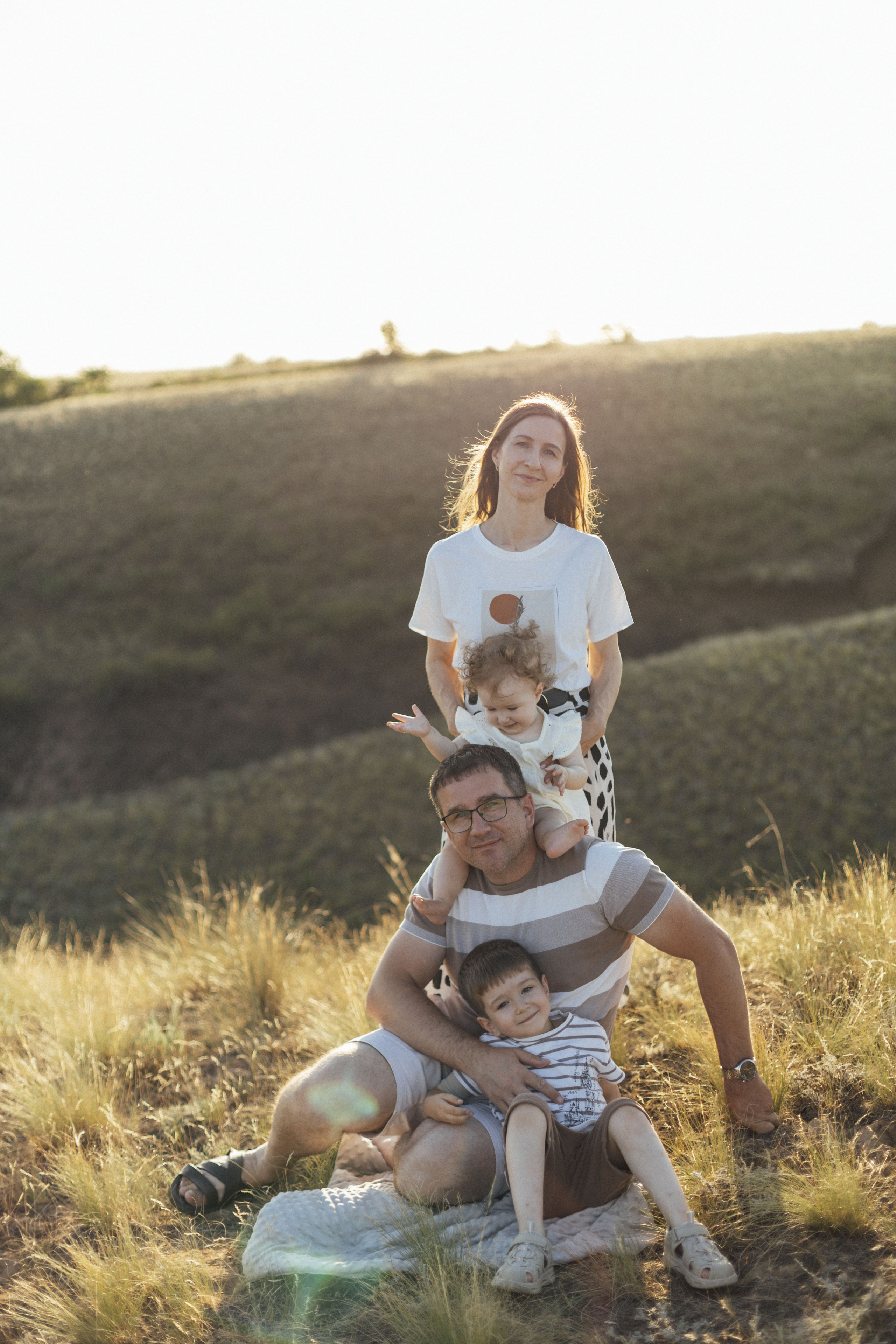 Полина + Артем + Глеб + Юсина. Семейный фотограф Елена Баган Волгоград