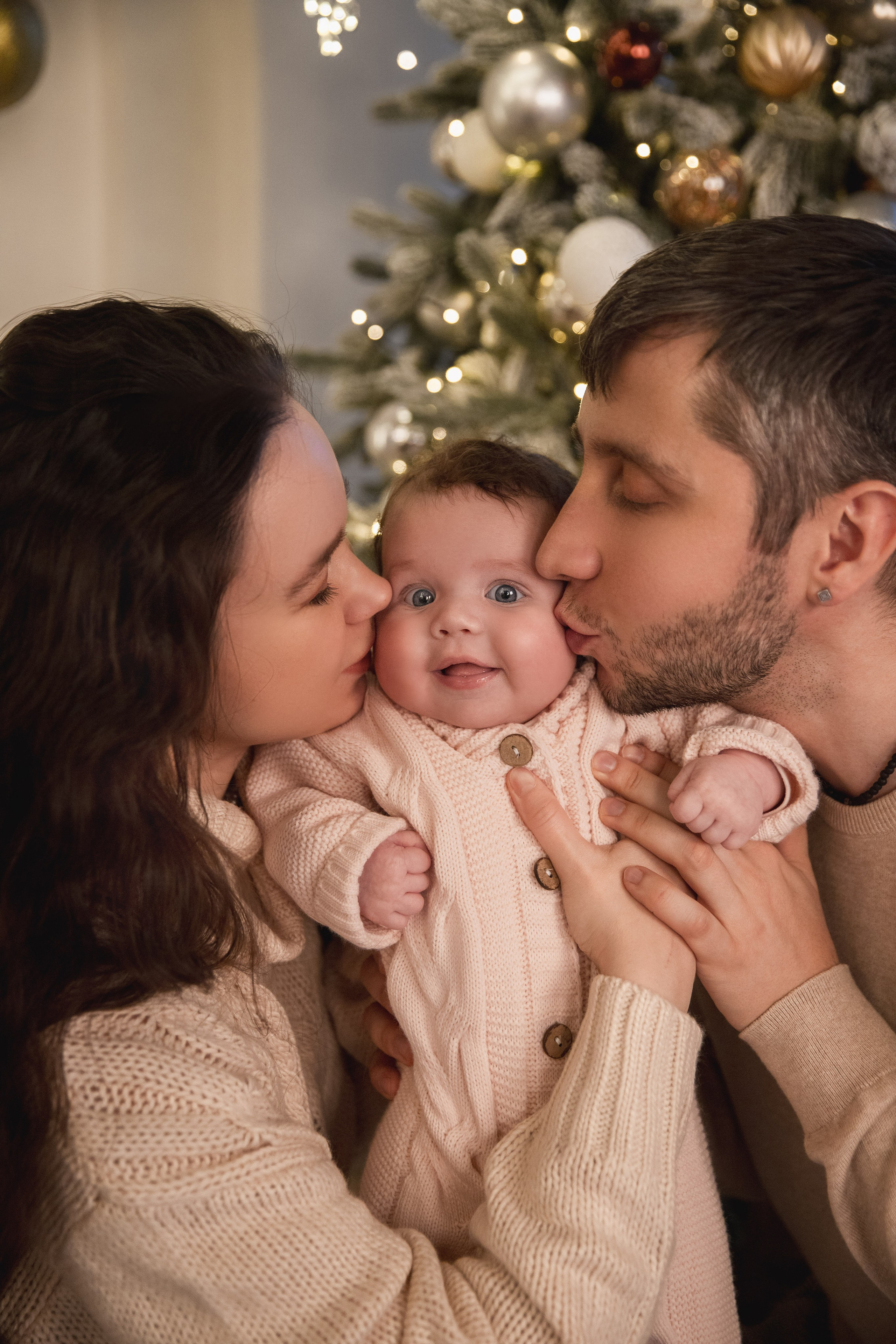 Новогодняя с малышкой. Свадебный и портретный фотограф в Москве Мария Кравченко