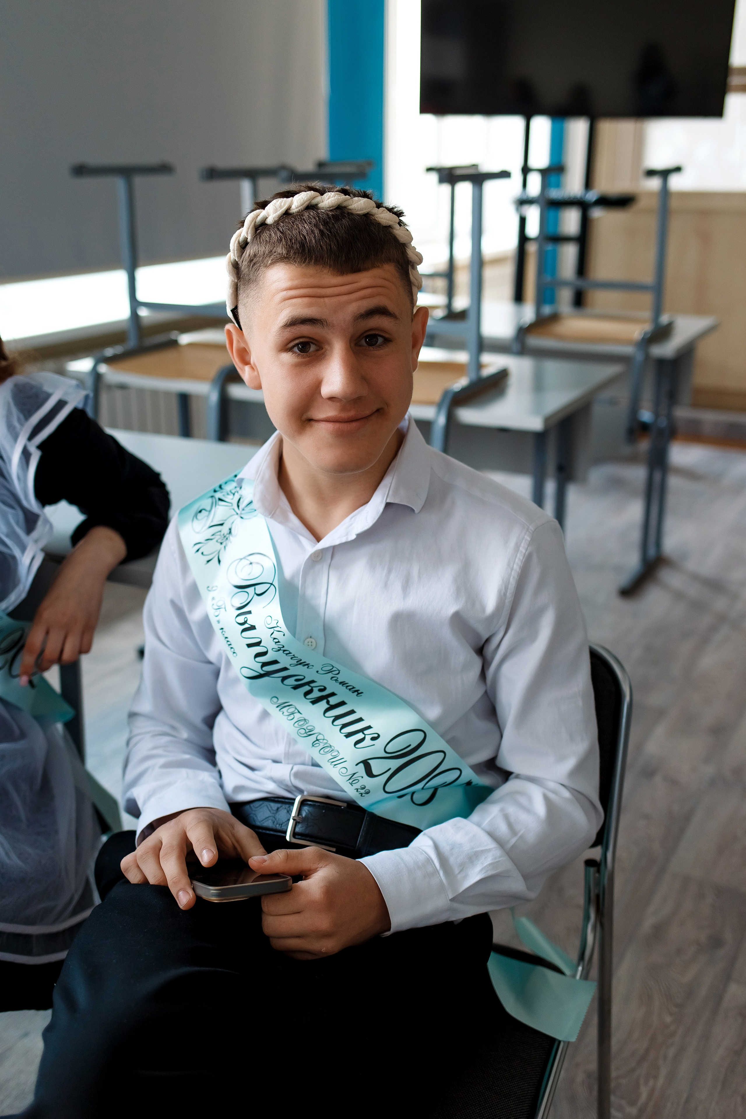 9 класс съемка в школе. Фотограф Любовь Корниенко, Примоский край